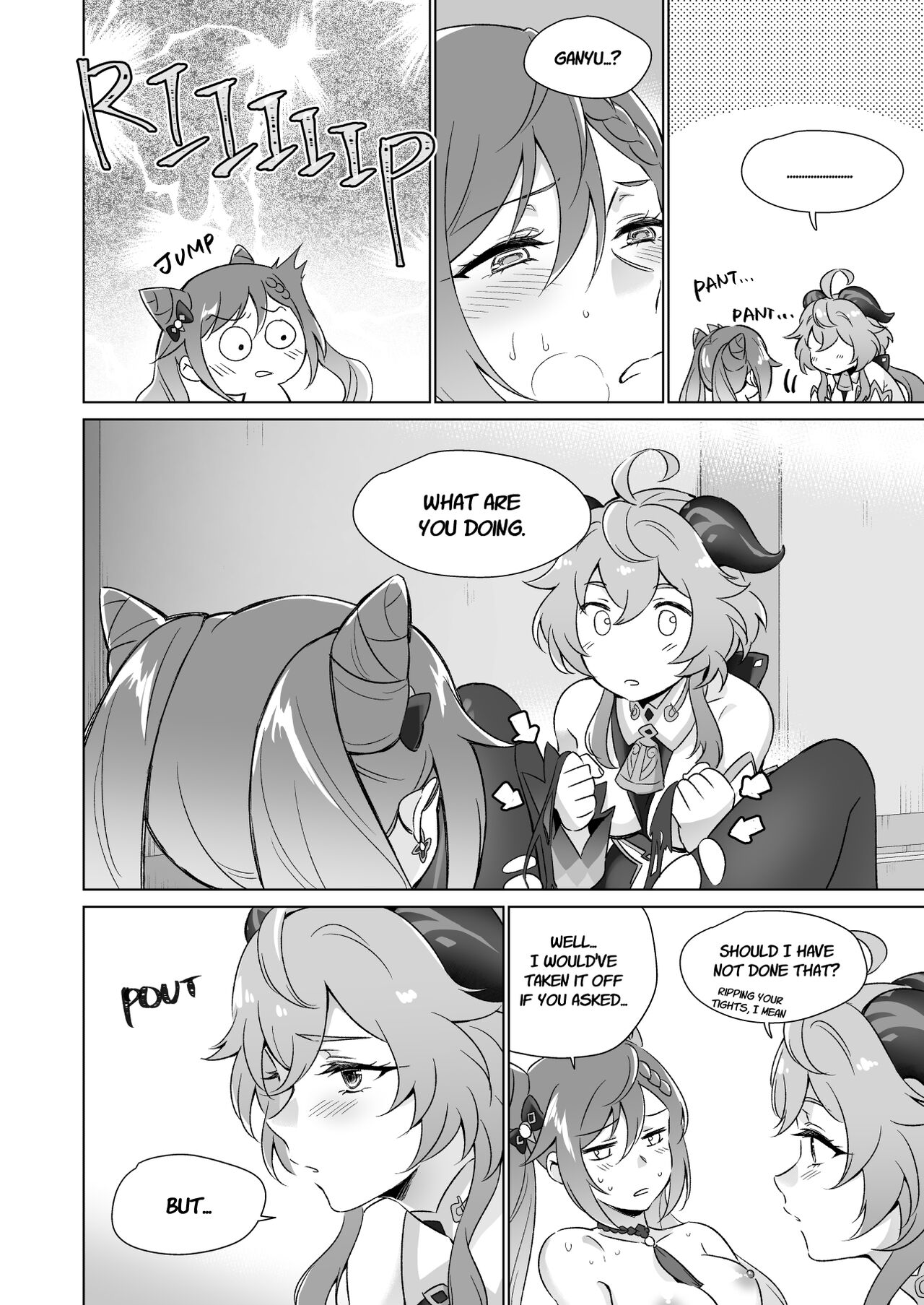 [World of Pure (Negom)] Ecchi desu yo Keqing-san! | You're So Lewd, Lady Keqing! (Genshin Impact) [English] [Digital] 이미지 번호 17