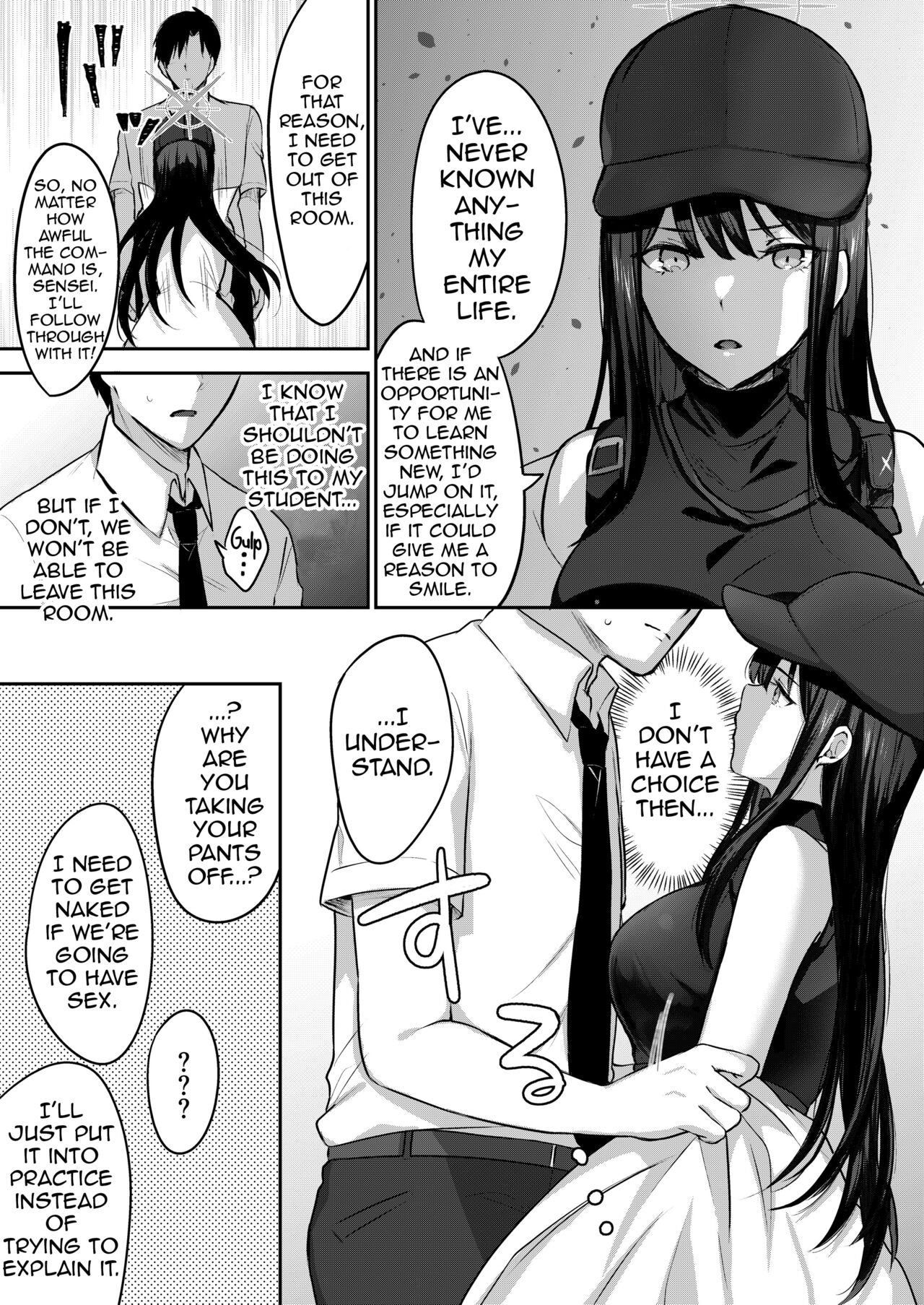 [Kakinotanehitotsubu (Kakino Nashiko)] Saori to xxx Shinai to Derarenai Heya | I can't leave this room until I xxx Saori  (Blue Archive) [English] [Shiririn] [Digital] 画像番号 6