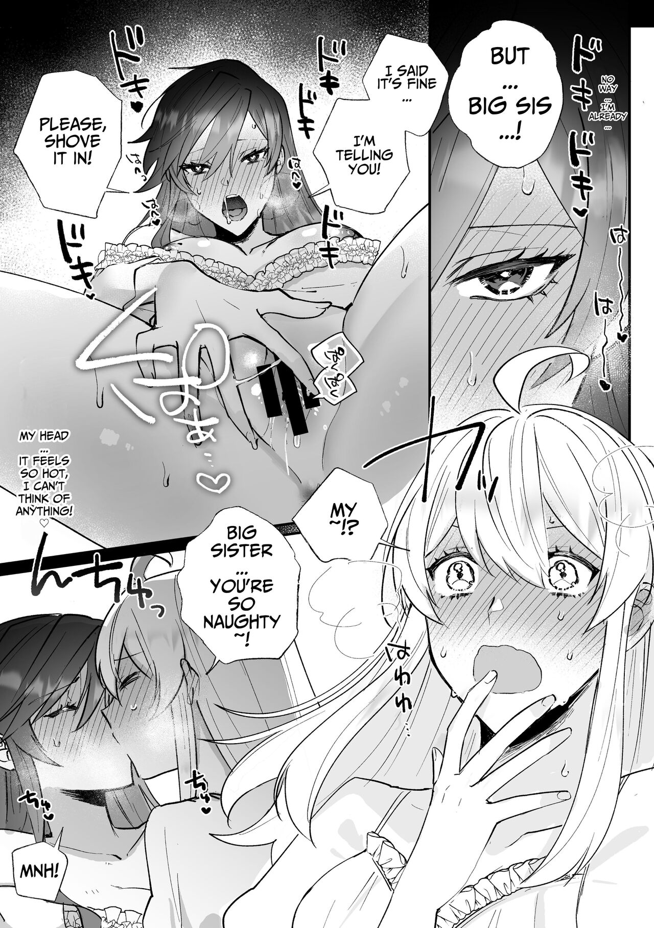 [Kyoutansan (Daizu)] Danzai Route o Kaihi Shiyou to Shita Akuyaku Reijou wa Futanari Seijo no Imouto ni Dekiai Saremashita [English] [Kusanuu] imagen número 36