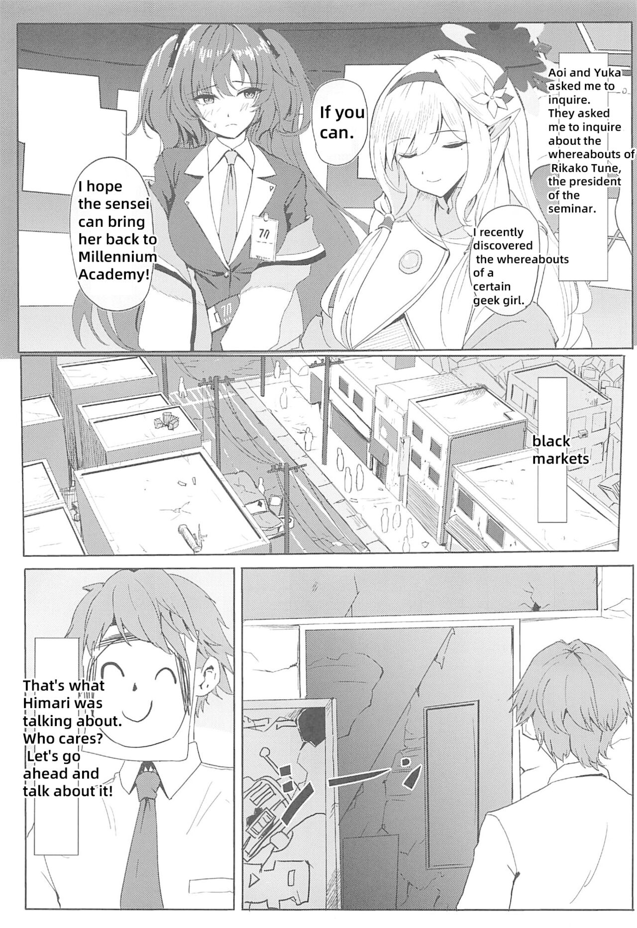 (C102) [Aoki Tsubasa (Shogun)] Rio Club wa Kaiinsei | Rio Club is a membership system (Blue Archive) [English] [18kamiscan] imagen número 2