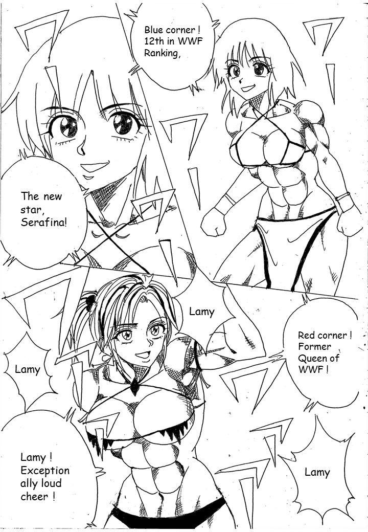 [Yama] Chousen-sha Kettei-sen Lamy VS Serafina [English] image number 11