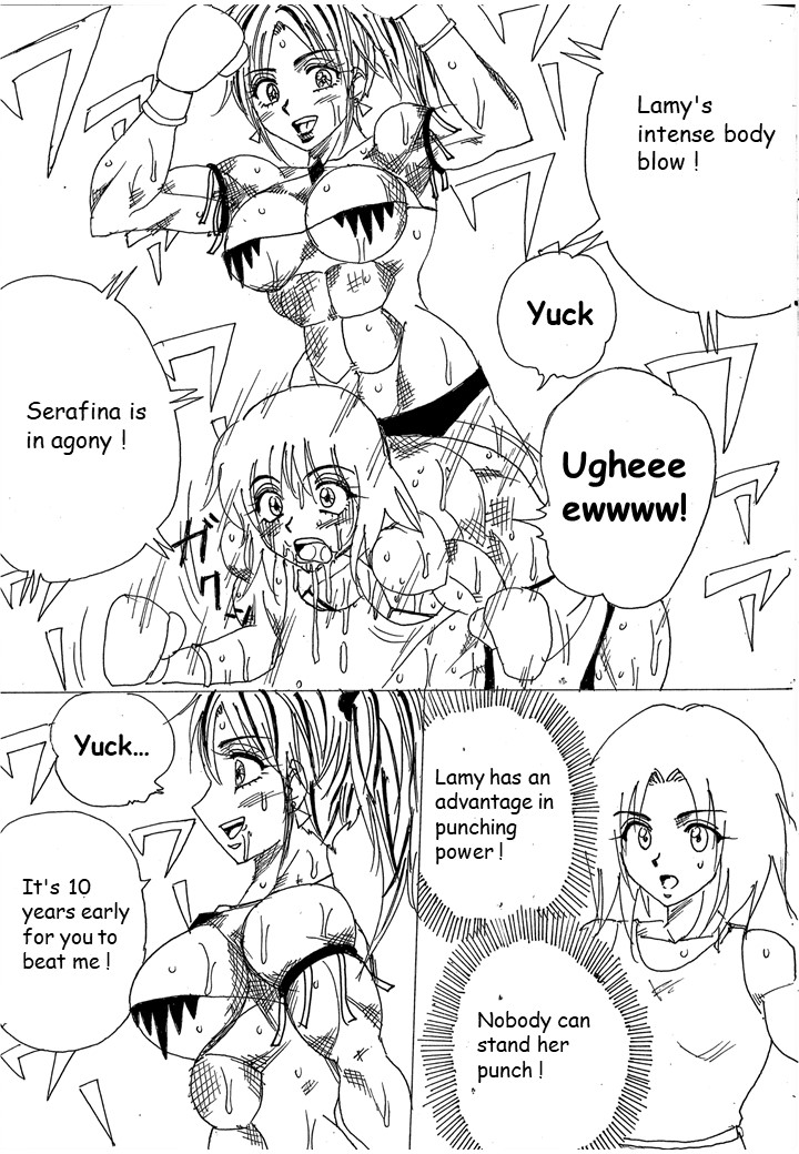 [Yama] Chousen-sha Kettei-sen Lamy VS Serafina [English] image number 80