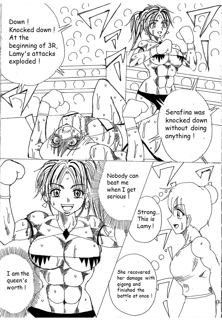 [Yama] Chousen-sha Kettei-sen Lamy VS Serafina [English] image number 91