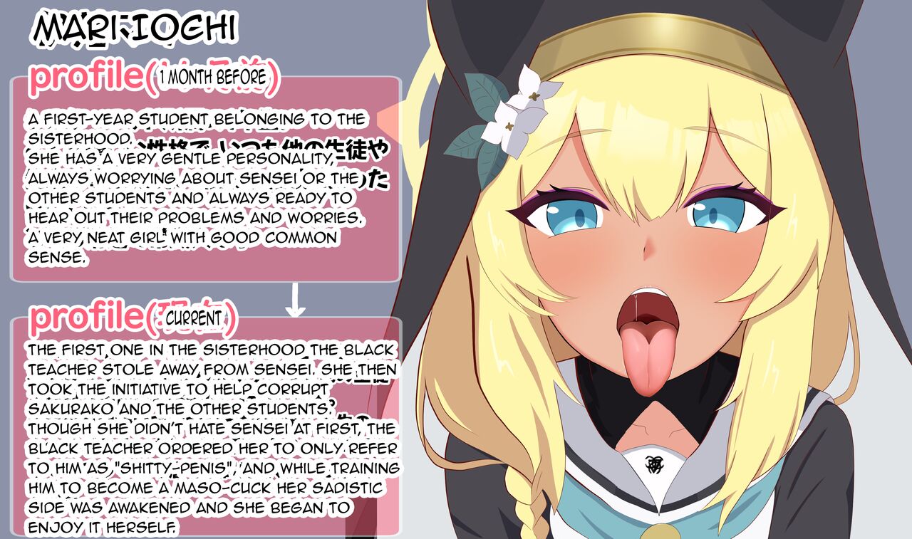 [Eru] Netorare Sisterhood ~Zangeshitsu Hen~ (Blue Archive) [English] 108eme image