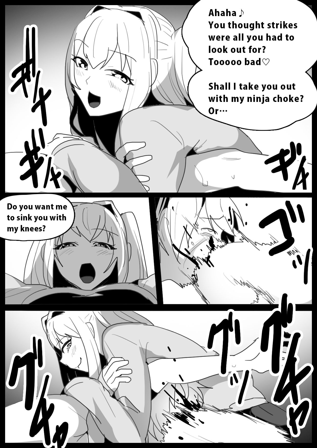 [The Nation of Head Scissors, Toppogi] Girls Beat! vs Moa imagen número 11