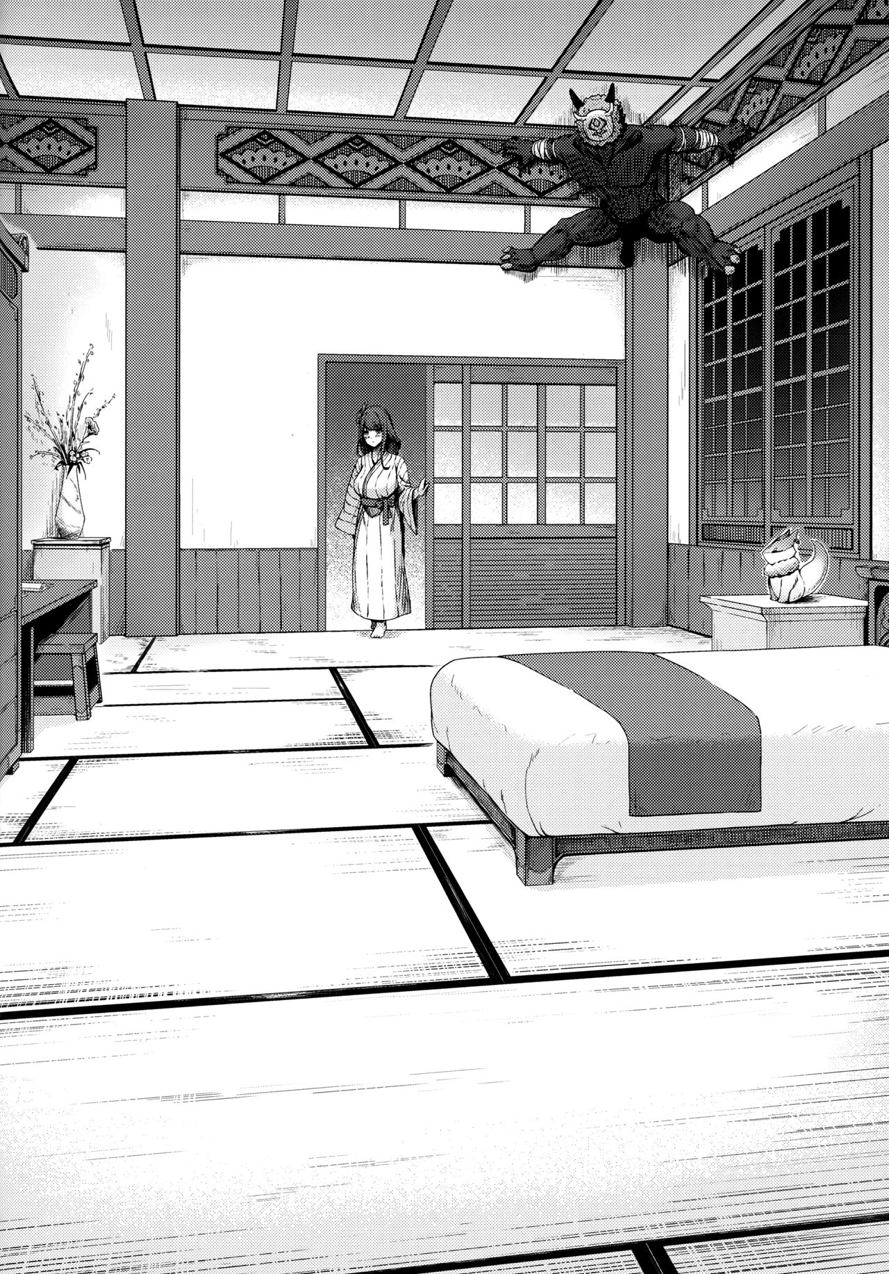 (C101) [Nanaya (Nao)] Kage-chan to Deka Churl | Raiden and the Big Hilichurl (Genshin Impact) [English] imagen número 7