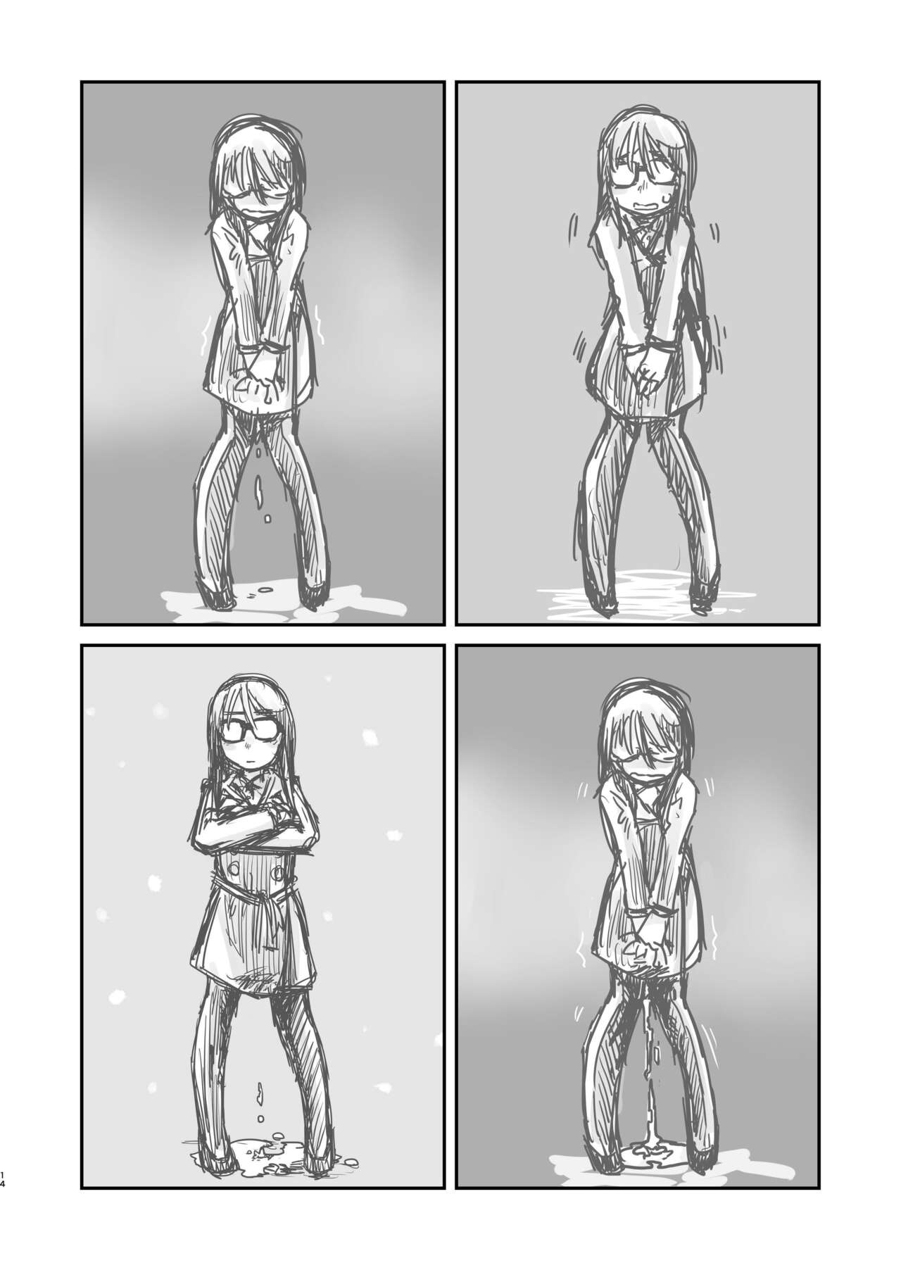 [HATA HATA (Arai Satoshi)] 31-sai jimi megane OL ga morasudake no hanashi 2 imagen número 14