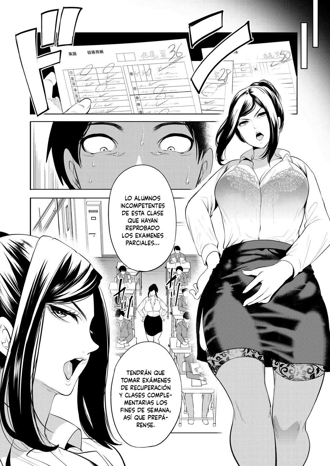 [Miyahara Ayumu] Jukujo kyōshi dai 1-wa  | Maestras Maduras Capítulo 1 (COMIC Mugen Tensei 2023-09) [Spanish] [Daraku Hotel] [Digital] Bildnummer 5