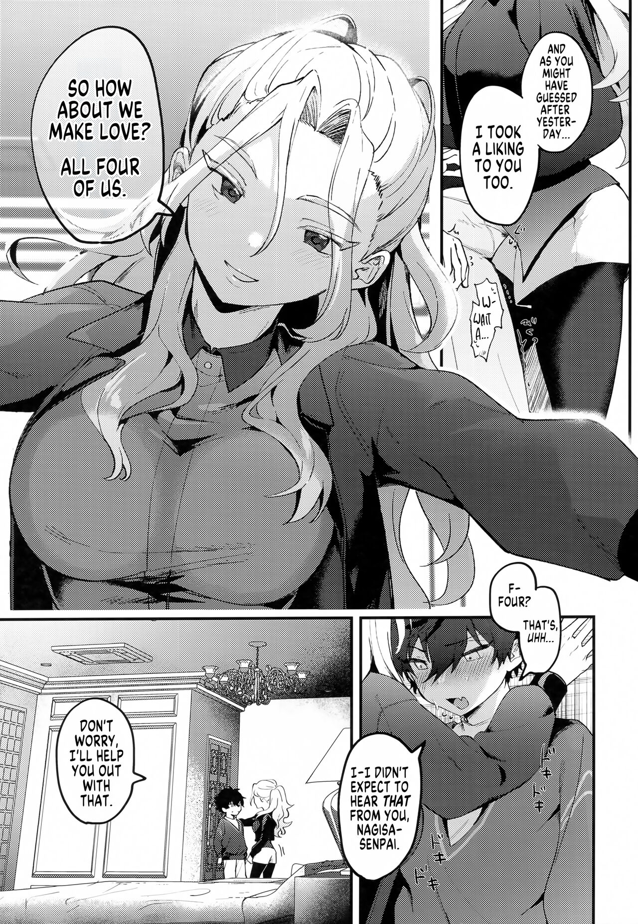 (brilliant days 33) [Uzura Collection (Koko)] Jun Igai Nyota 2 | If Everyone Except Jun Was Turned Into a Girl Ch.2 (Ensemble Stars!) [English] [GTF] imagen número 8