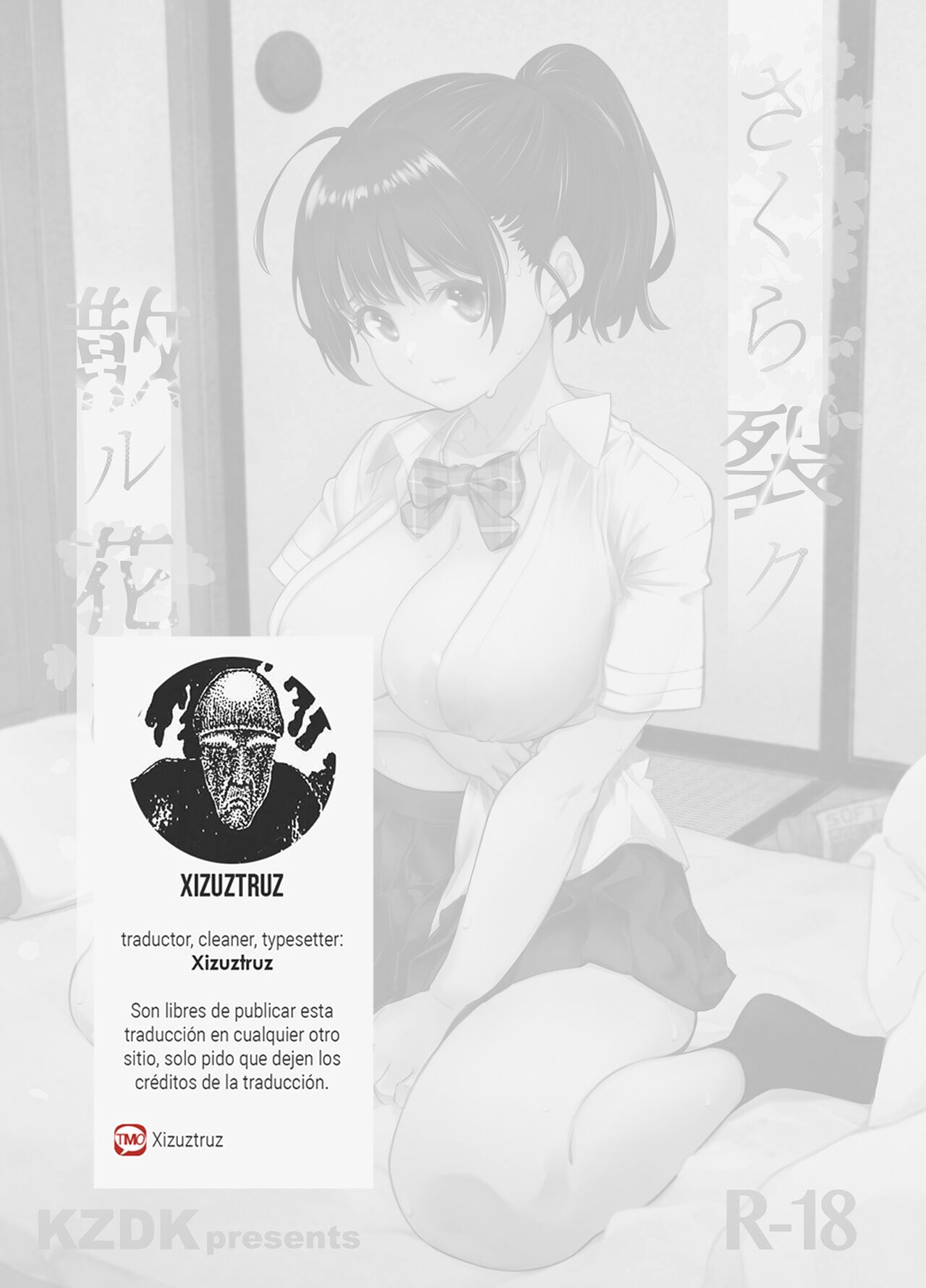 [SMUGGLER (Kazuwo Daisuke)] Sakura Saku Chiru Hanabira | El cerezo se rompe, petalos caén [Spanish] [Xizuztruz] [Digital] numero di immagine  2