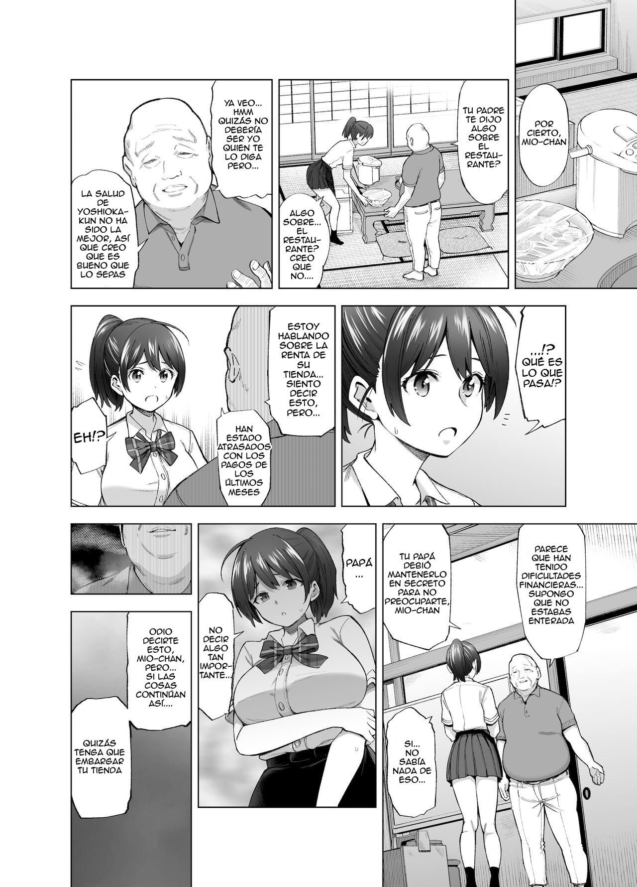 [SMUGGLER (Kazuwo Daisuke)] Sakura Saku Chiru Hanabira | El cerezo se rompe, petalos caén [Spanish] [Xizuztruz] [Digital] numero di immagine  14