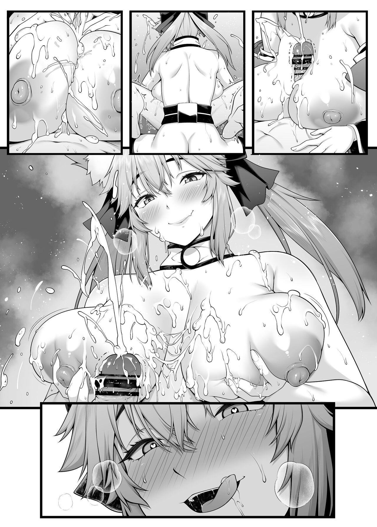 [Ao Banana] Tamamo no Sourou Kaizen Training Manga 1 "Paizuri Hen" (Fate/Grand Order) [Chinese] [醫學院好難讀CMUMT43個人翻譯] imagen número 9