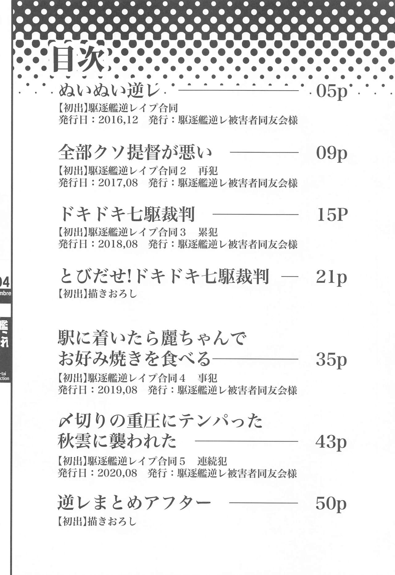 (C102) [Trample Rigger (Yequo)] KanColle GyakuRe Matome Amakuchi (Kantai Collection -KanColle-) 이미지 번호 3