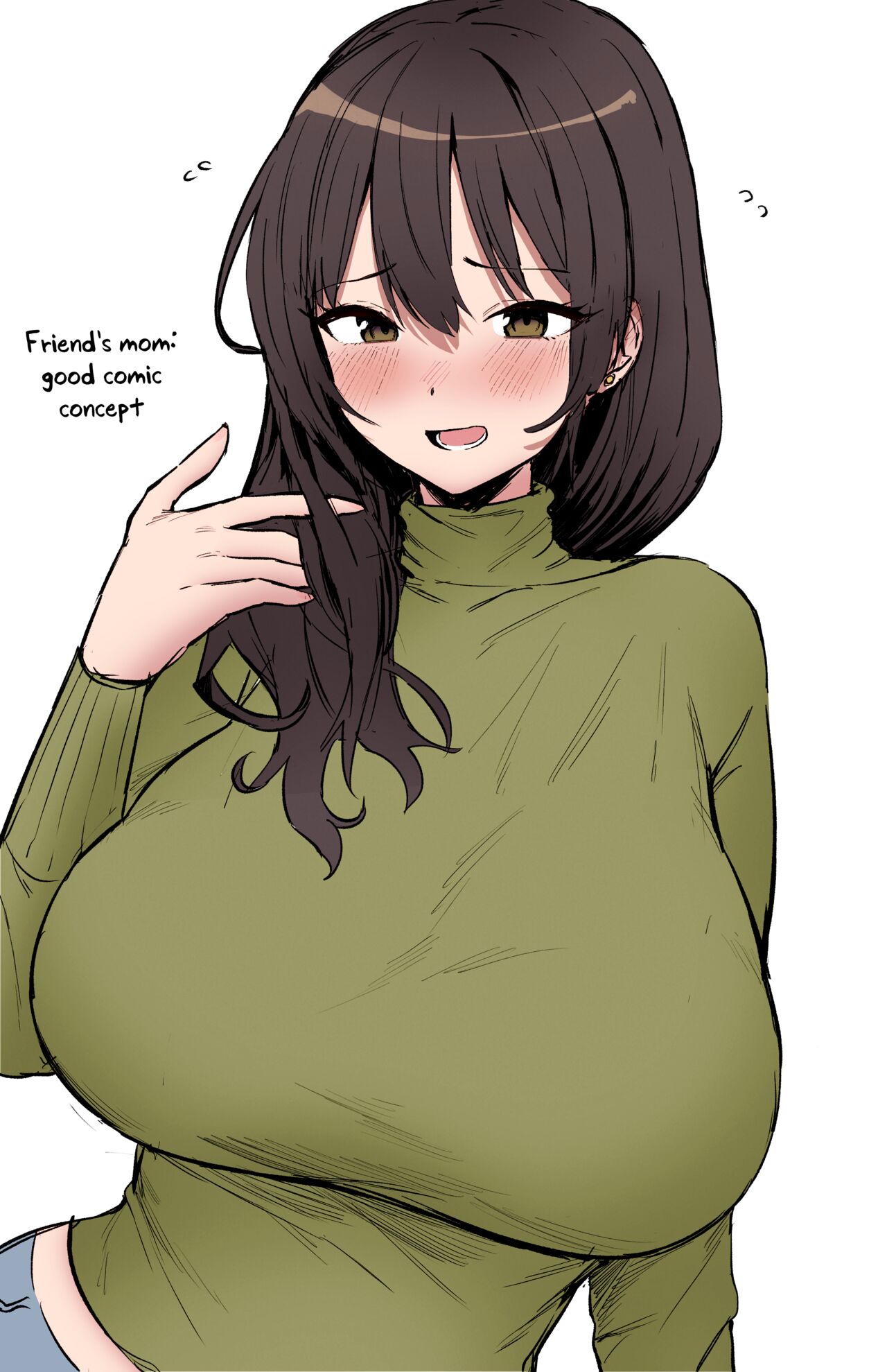 [Hotate-chan] Oshi ni Yowai Haha | 밀기에 약한 엄마 [Korean] [SaLamiLid] [Colorized] Bildnummer 7