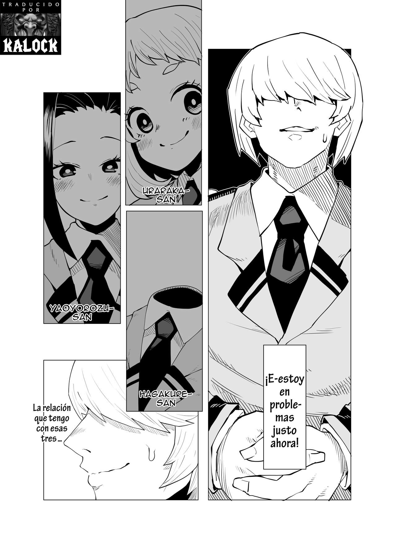 [Oekaki Kaki] Teisou Gyakuten Butsu ~Midnight no Baai~ | Academia de Héroes & una Moralidad Invertida 4: ~Caso Midnight~ (Boku no Hero Academia) [Spanish] [kalock] image number 1