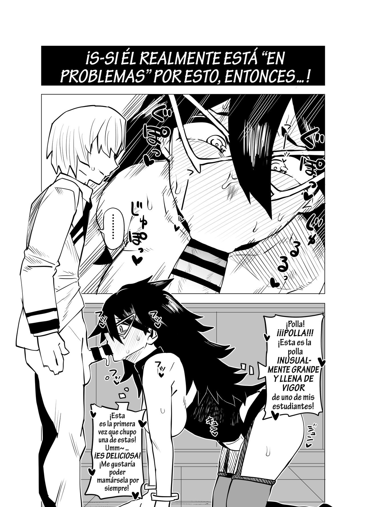 [Oekaki Kaki] Teisou Gyakuten Butsu ~Midnight no Baai~ | Academia de Héroes & una Moralidad Invertida 4: ~Caso Midnight~ (Boku no Hero Academia) [Spanish] [kalock] image number 4