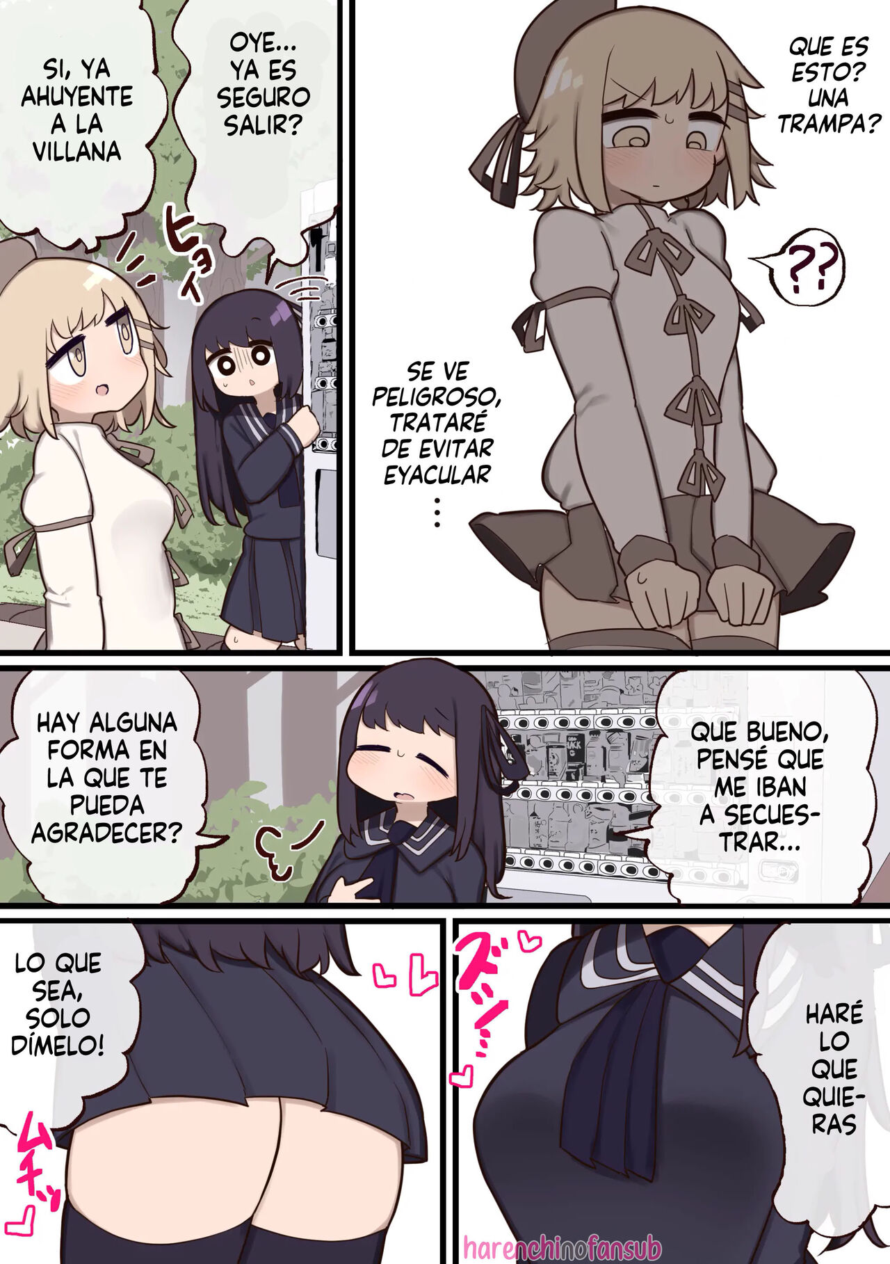 [Izumo Gasshuukoku (Momomo Gasshuukoku)] Futanari Mahou Shoujo ❤Teki ni Chinchin Haya sareta node❤❤Sex shite mo Ii yo ne?❤ [Spanish] [Descensored] [Harenchi no Fansub] изображение № 5