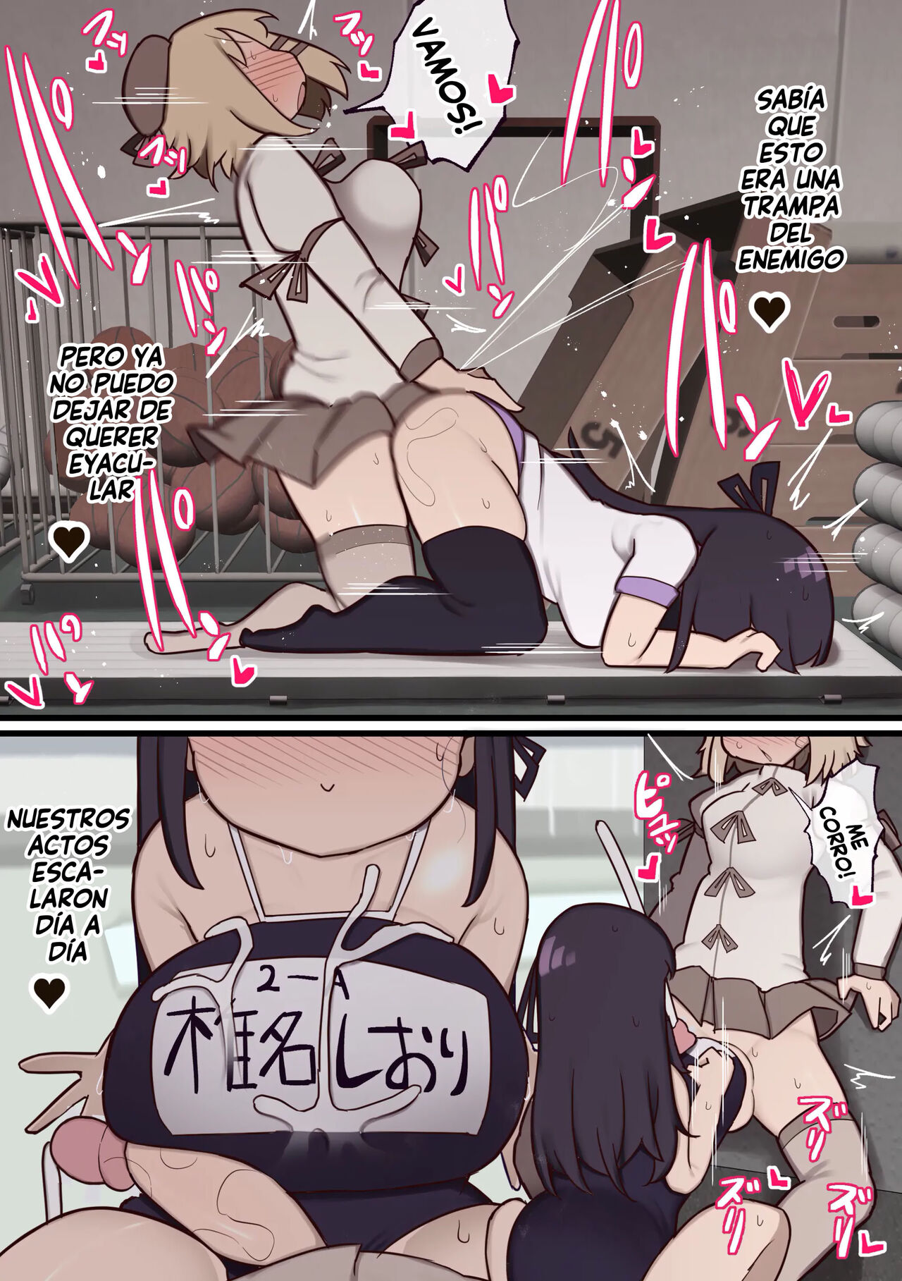 [Izumo Gasshuukoku (Momomo Gasshuukoku)] Futanari Mahou Shoujo ❤Teki ni Chinchin Haya sareta node❤❤Sex shite mo Ii yo ne?❤ [Spanish] [Descensored] [Harenchi no Fansub] изображение № 24