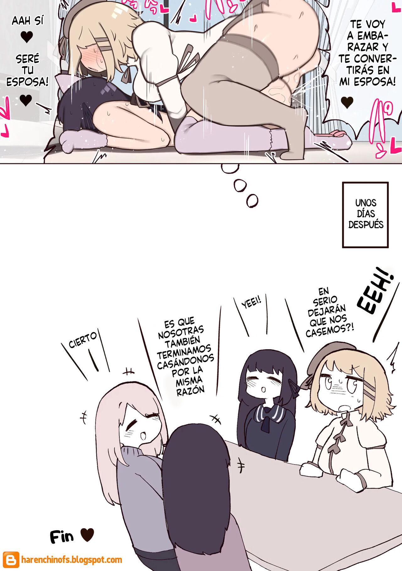 [Izumo Gasshuukoku (Momomo Gasshuukoku)] Futanari Mahou Shoujo ❤Teki ni Chinchin Haya sareta node❤❤Sex shite mo Ii yo ne?❤ [Spanish] [Descensored] [Harenchi no Fansub] изображение № 31