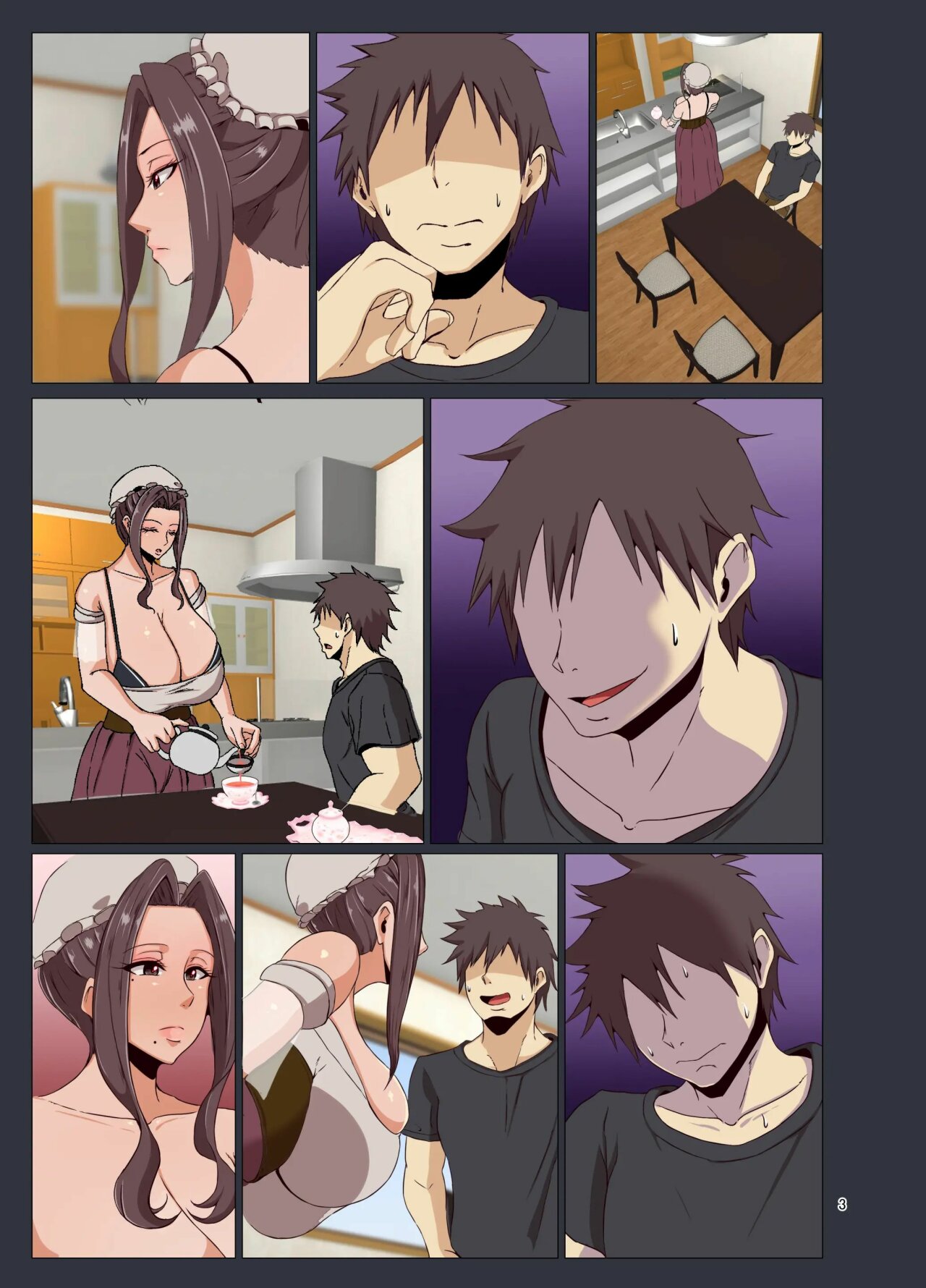 [KAZAMA DoJo (Mucc)] Bakunyu Maid Rose [Spanish] [RaionScan] [Digital] изображение № 38