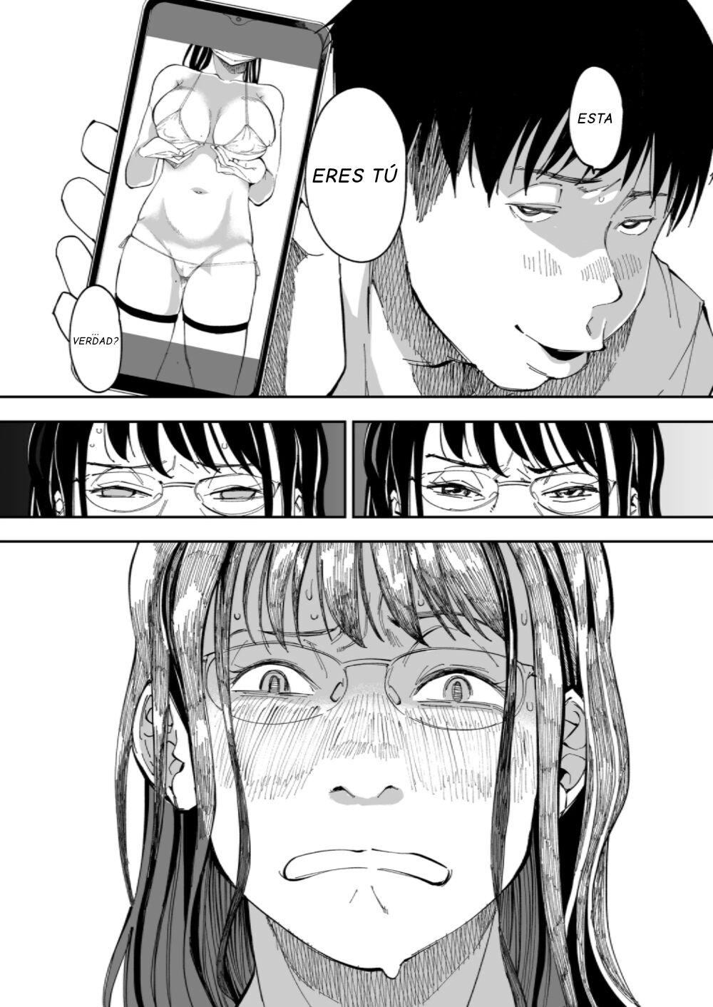 [Misaki (Ruriiro Sugar)] Aneki no Ero Aka Mitsuketara [Spanish] [Ko-fi] image number 11