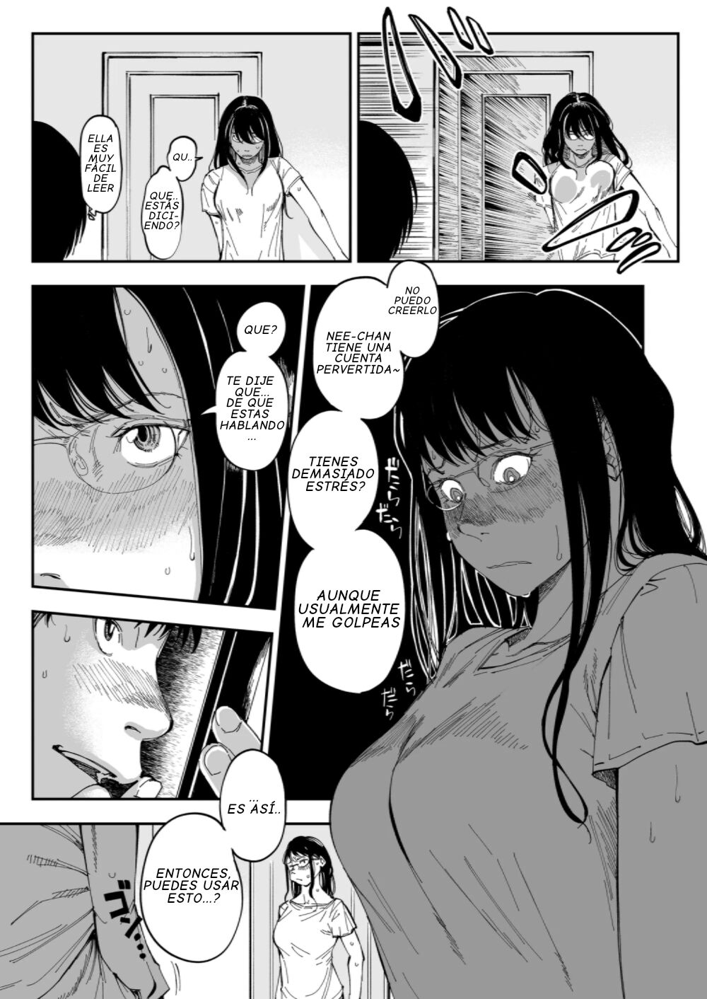 [Misaki (Ruriiro Sugar)] Aneki no Ero Aka Mitsuketara [Spanish] [Ko-fi] image number 12