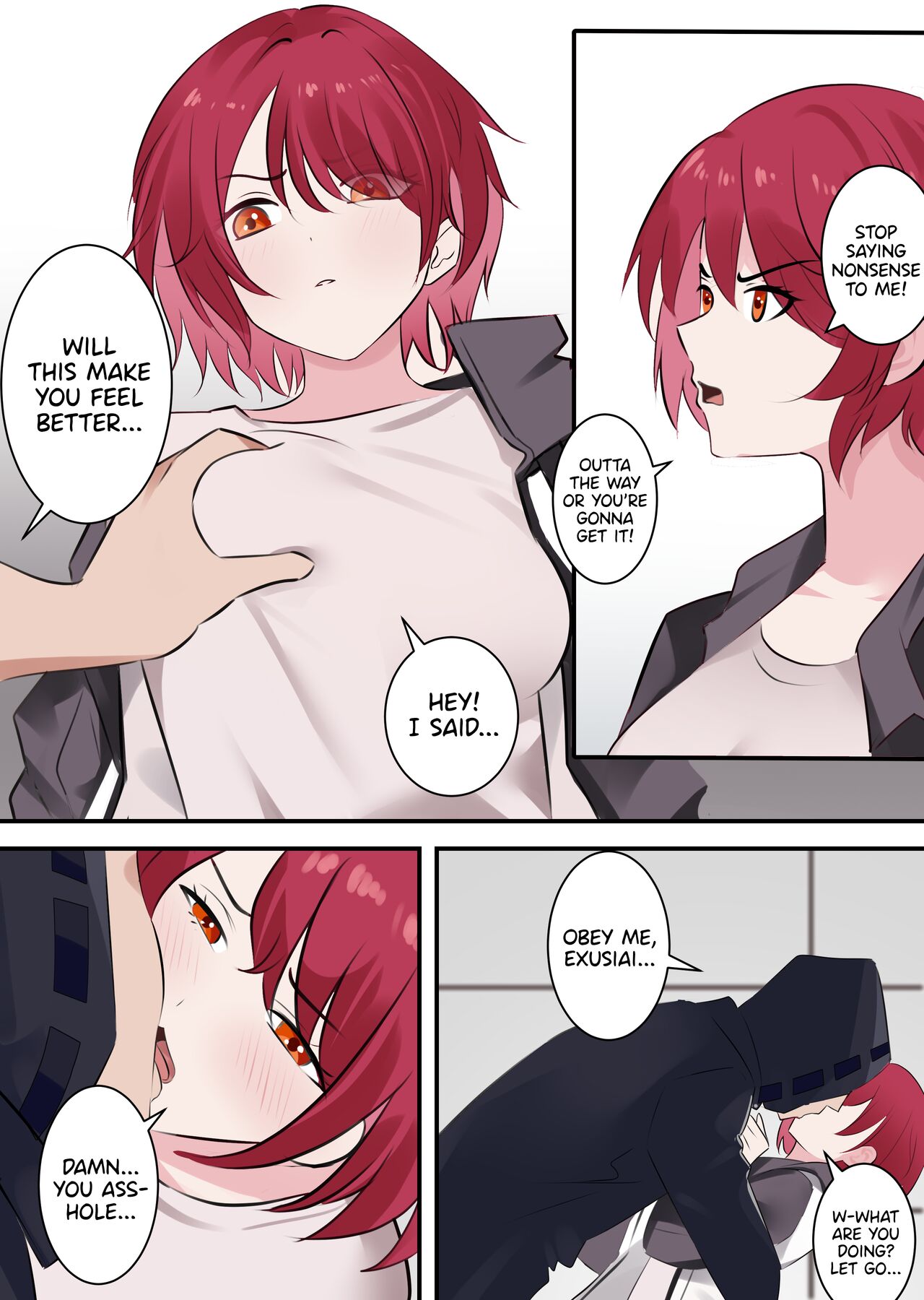 [gege] Exusiai (Arknights) [English] [DKKMD Translations] изображение № 2