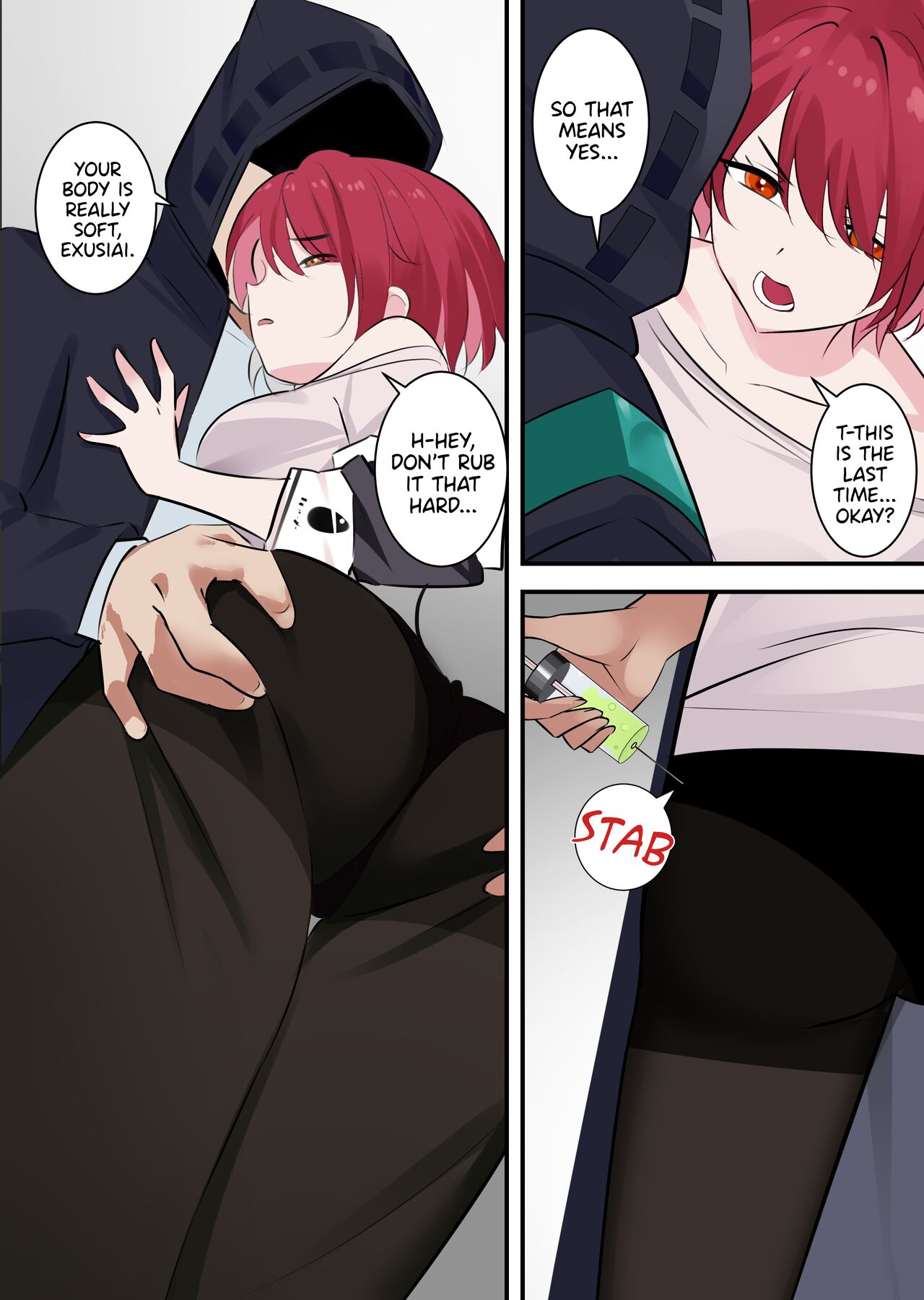 [gege] Exusiai (Arknights) [English] [DKKMD Translations] изображение № 4