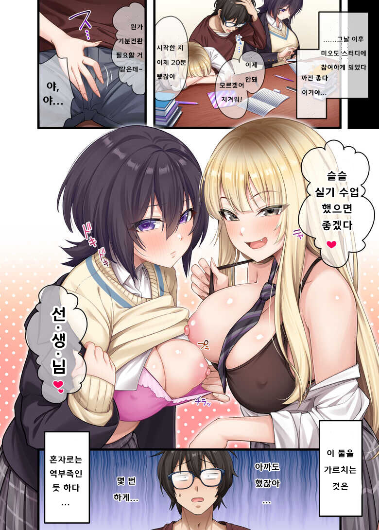 [Yamanashi Musume. (Shien)] Kateikyoushi to Shite Isourou shita Hazu ga, Eroi Gal-tachi to Sex Bakari Shiteimasu. 2 | 가정교사로써 더부살이할랬더니, 음란한 갸루들과 섹스만 계속 하고 있습니다 2 [Korean] image number 37
