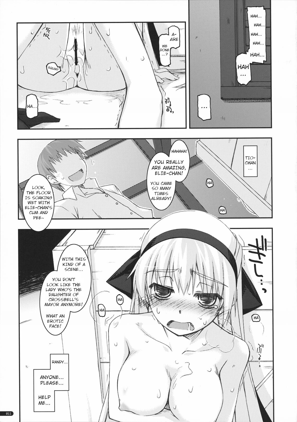 (COMIC1☆5) [ANGYADOW (Shikei)] Elie Ijiri 2 (The Legend of Heroes: Zero no Kiseki) [English] 画像番号 10