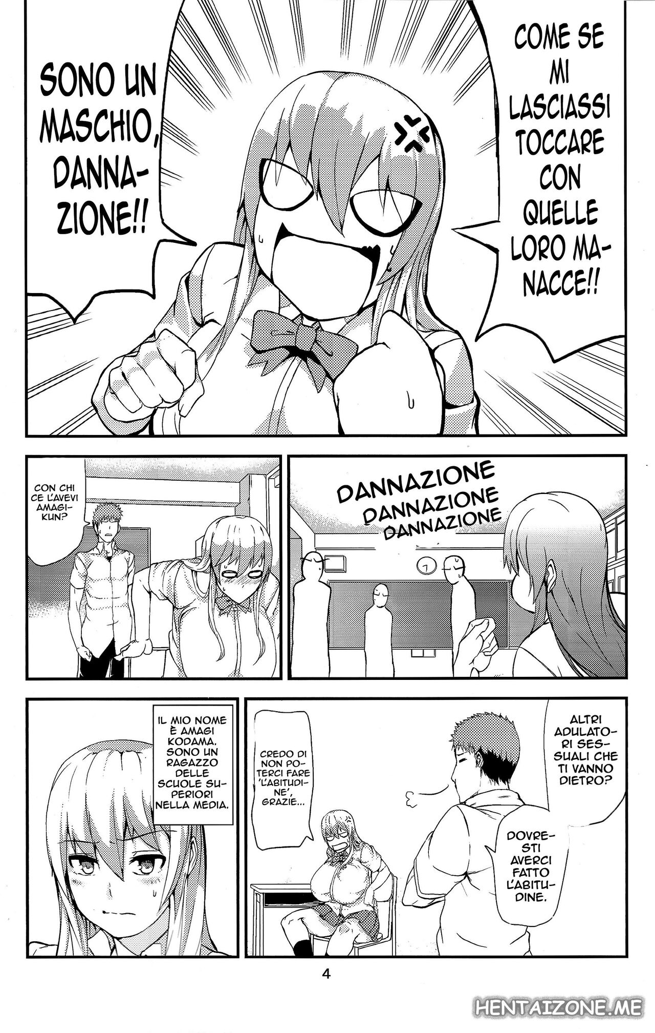 (C86) [Wakuseiburo (cup-chan)] TS Musume Kodama-chan to Asobou | Come ho Perso la Verginità [Italian] Bildnummer 3