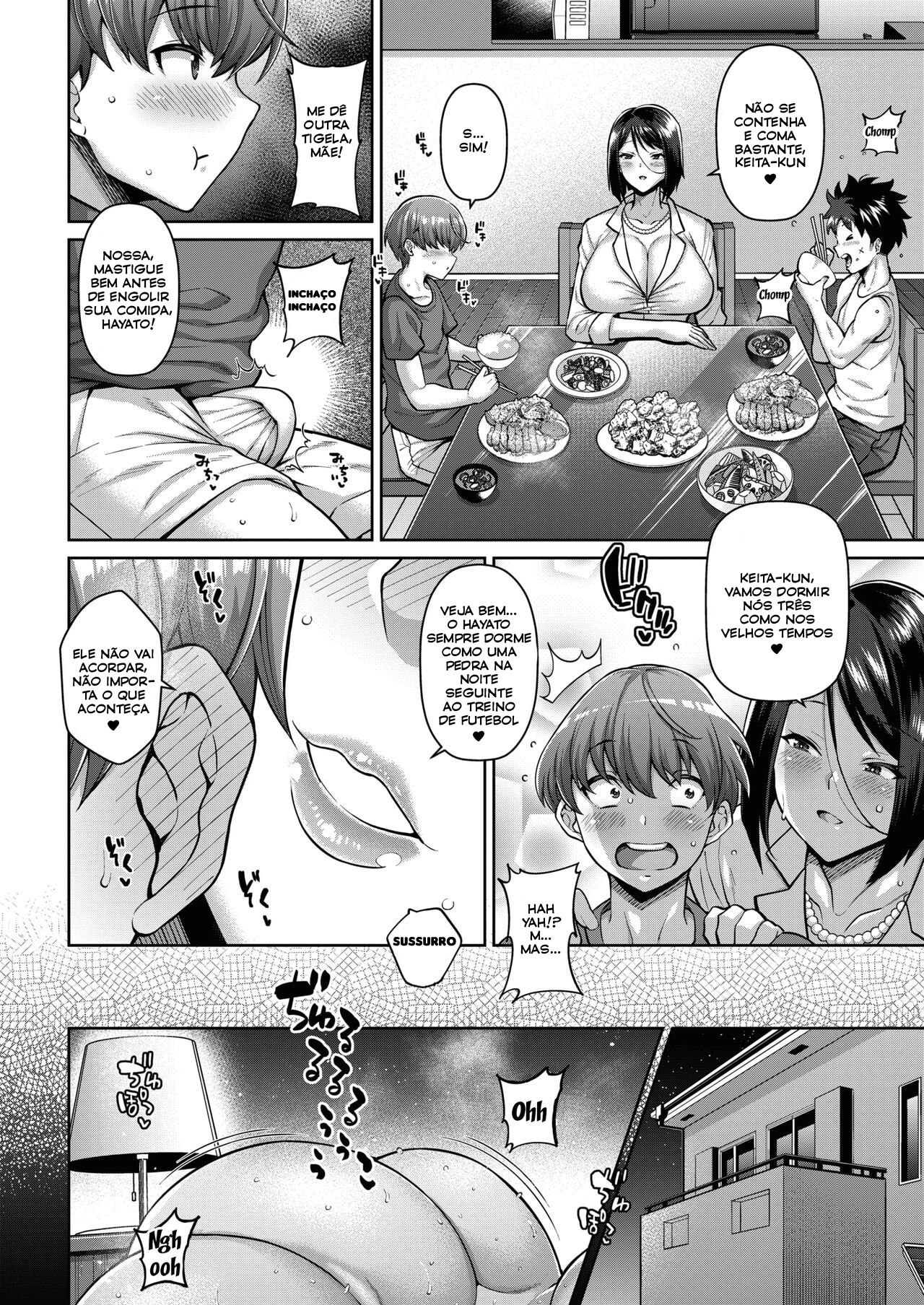 [Drachef] Boku to Tomo Mama no SeFri Keiyaku | The Sex Friend Contract Between My Friend's Mom and Me (COMIC HOTMILK 2023-05) [Portuguese-BR] image number 22