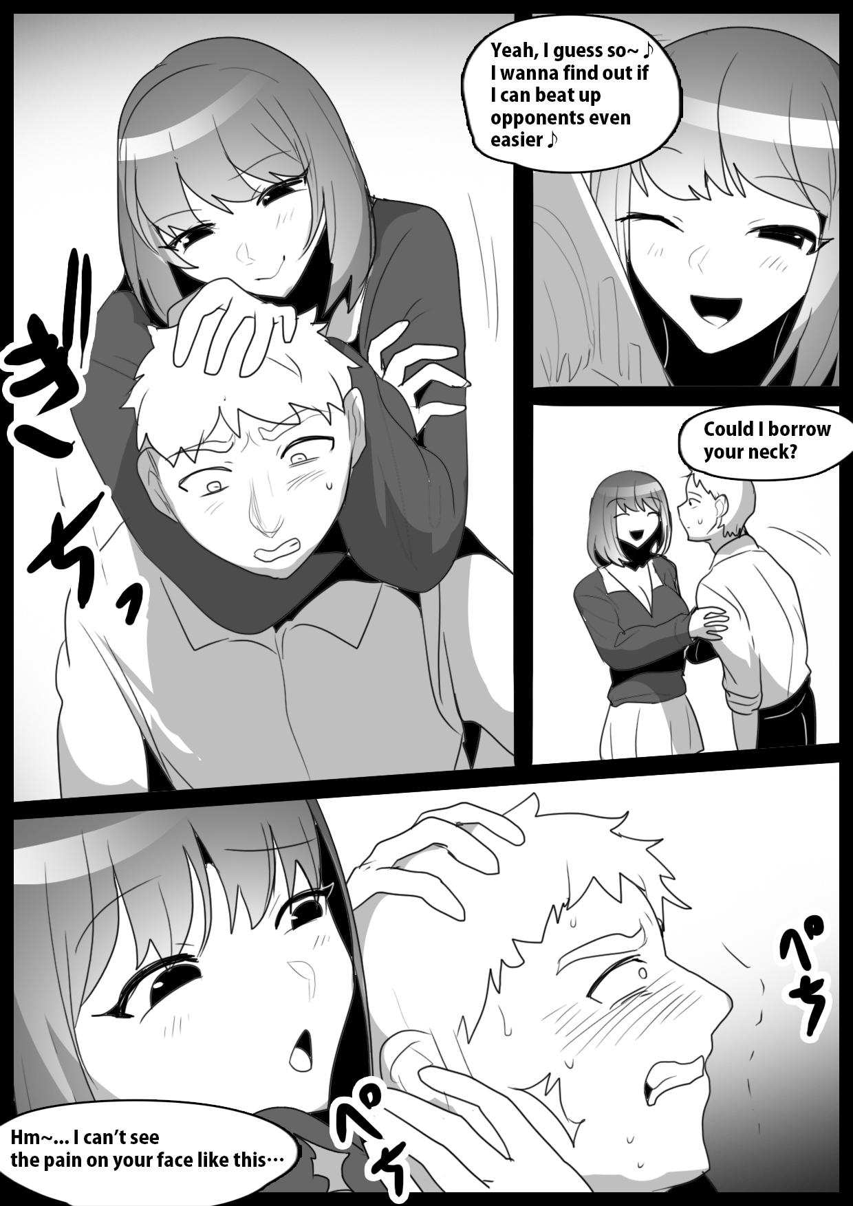 [The Nation of Head Scissors (kubi4, Toppogi)] Onaji Class no  Onna Tomodachi ni Maso Bare shite, Sandbag Dorei ni  Otosareta Hanashi. | Turned into a punching bag slave by two girls in my class who found out I was a masochist [English] numero di immagine  3