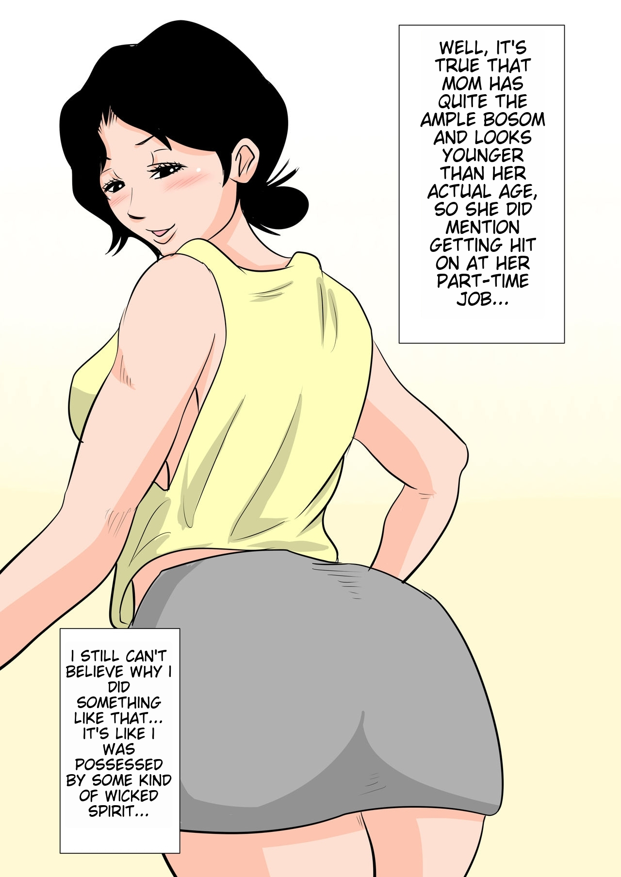 [Natsume Benkei] Nemutta Okaa-san o Yaritai Houdai! ~Gaman dekinai Renzoku Nakadashi Hen~ | Do whatever you want to your sleeping mother [English] 画像番号 6