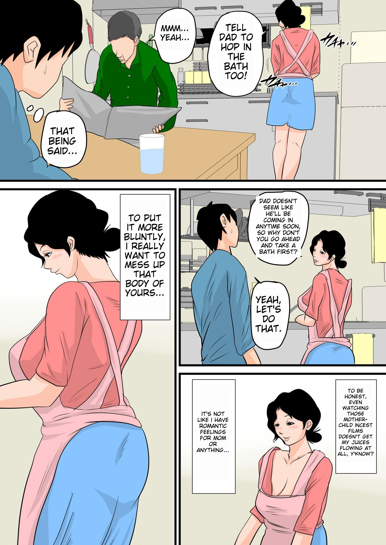 [Natsume Benkei] Nemutta Okaa-san o Yaritai Houdai! ~Gaman dekinai Renzoku Nakadashi Hen~ | Do whatever you want to your sleeping mother [English] 画像番号 9