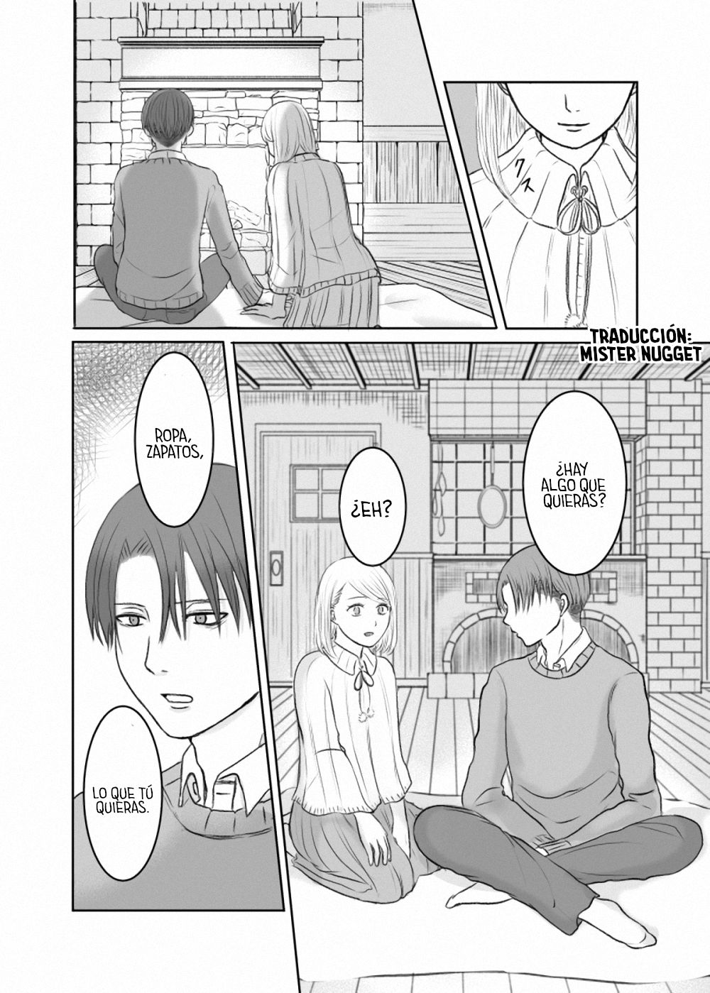 [(mao)] Rivetra Doujinshi - Lo que quiero es... (Shingeki no Kyojin) [Spanish] [Mr. Nugget] 이미지 번호 9