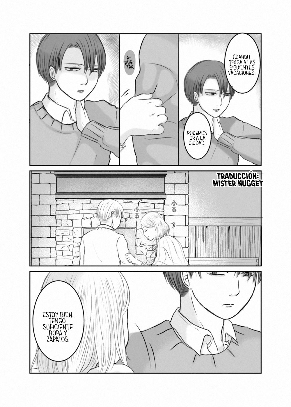 [(mao)] Rivetra Doujinshi - Lo que quiero es... (Shingeki no Kyojin) [Spanish] [Mr. Nugget] 이미지 번호 10