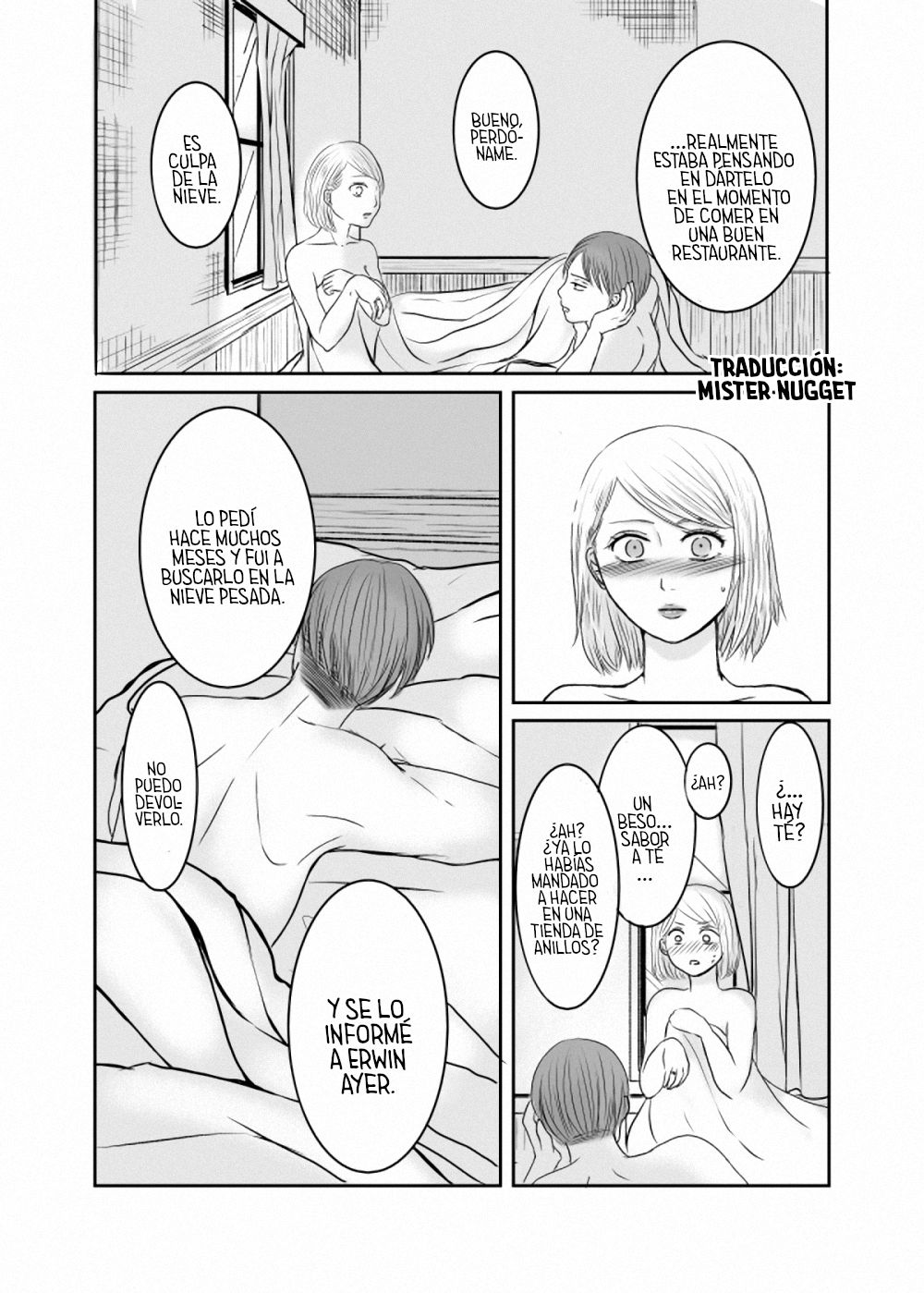 [(mao)] Rivetra Doujinshi - Lo que quiero es... (Shingeki no Kyojin) [Spanish] [Mr. Nugget] 이미지 번호 23