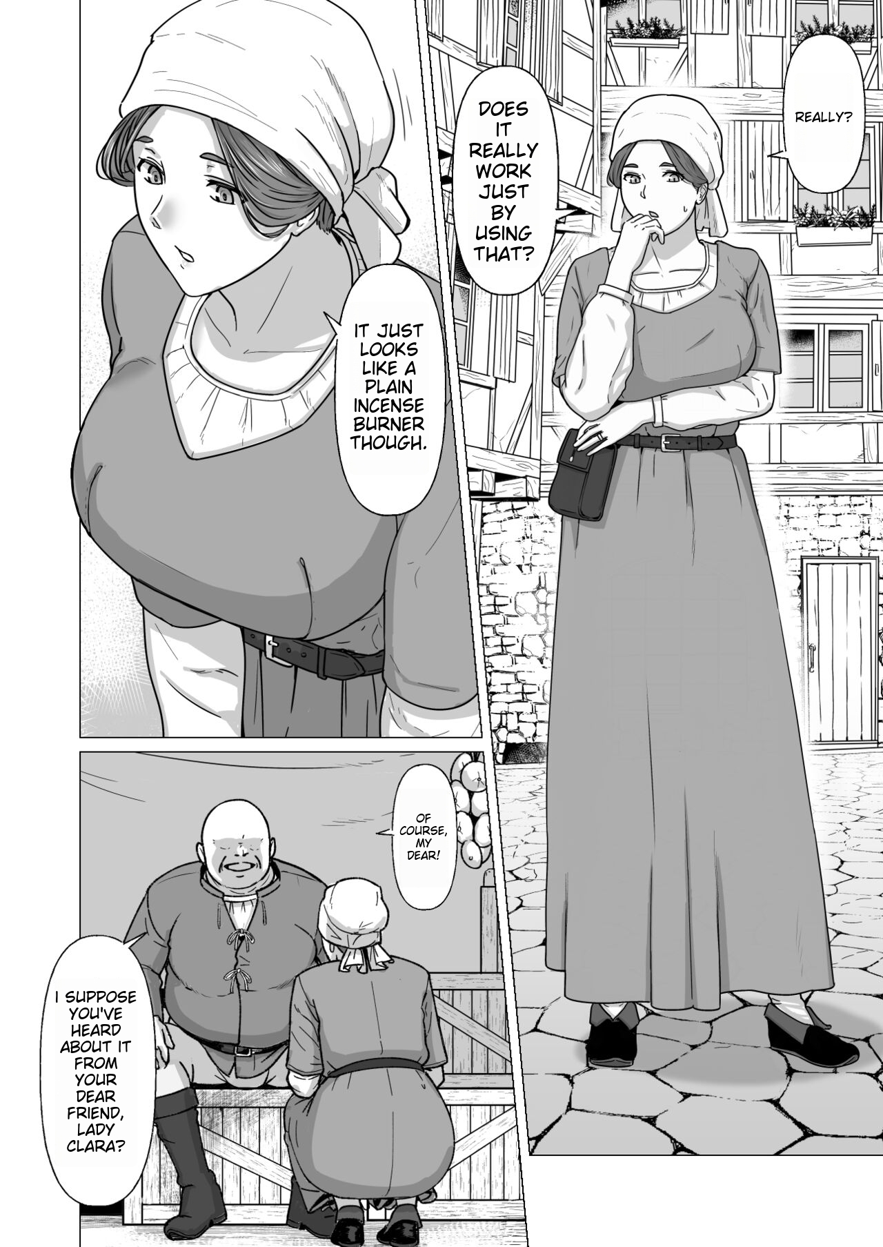 [Nanashi Novel] Gyoushounin Dirk to Mahou no Kouro | 	Peddler Dirk and the Magic Incense Burner   [English] imagen número 5