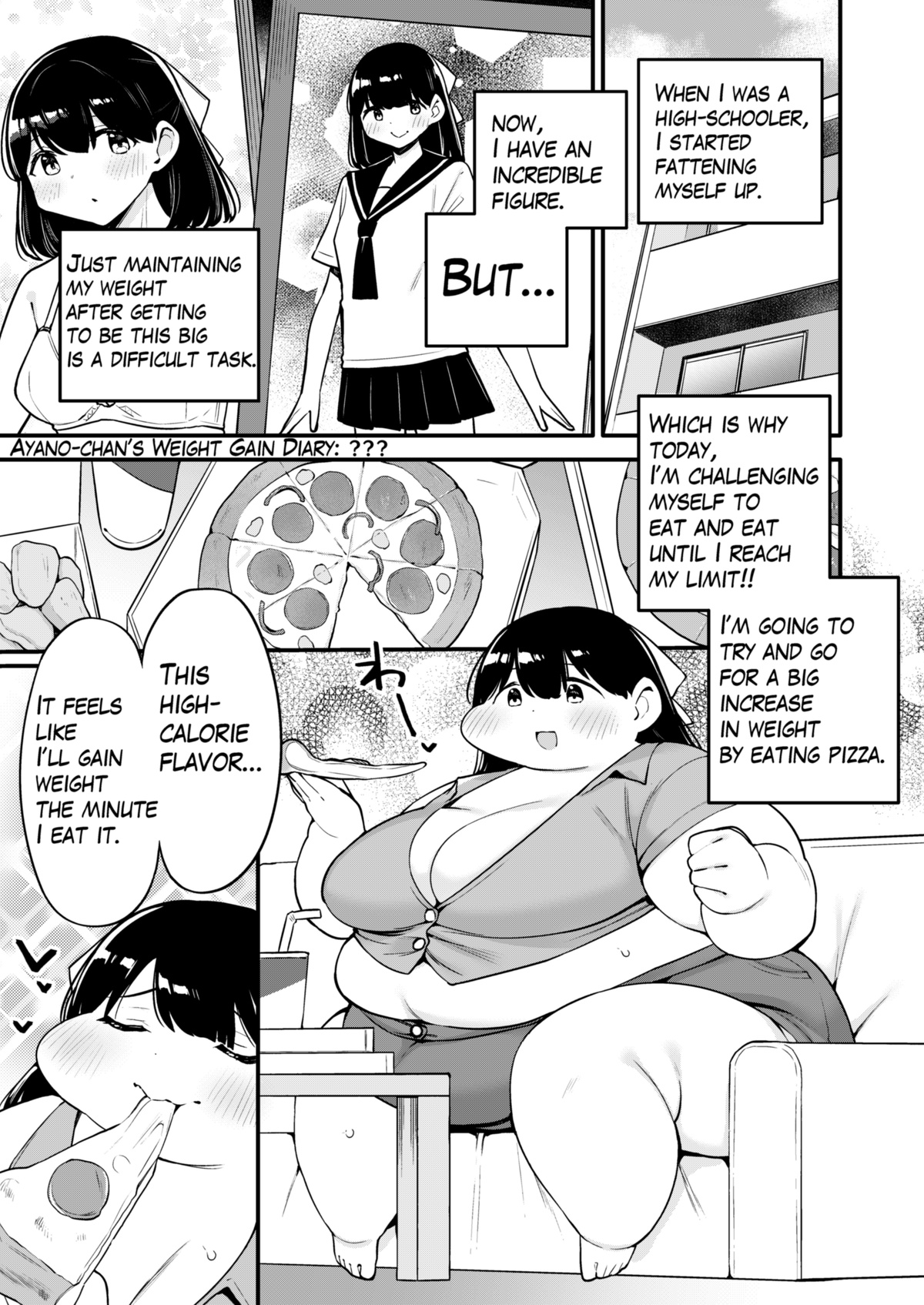 Ayano's Weight Gain Diary: Dream! numero di immagine  1