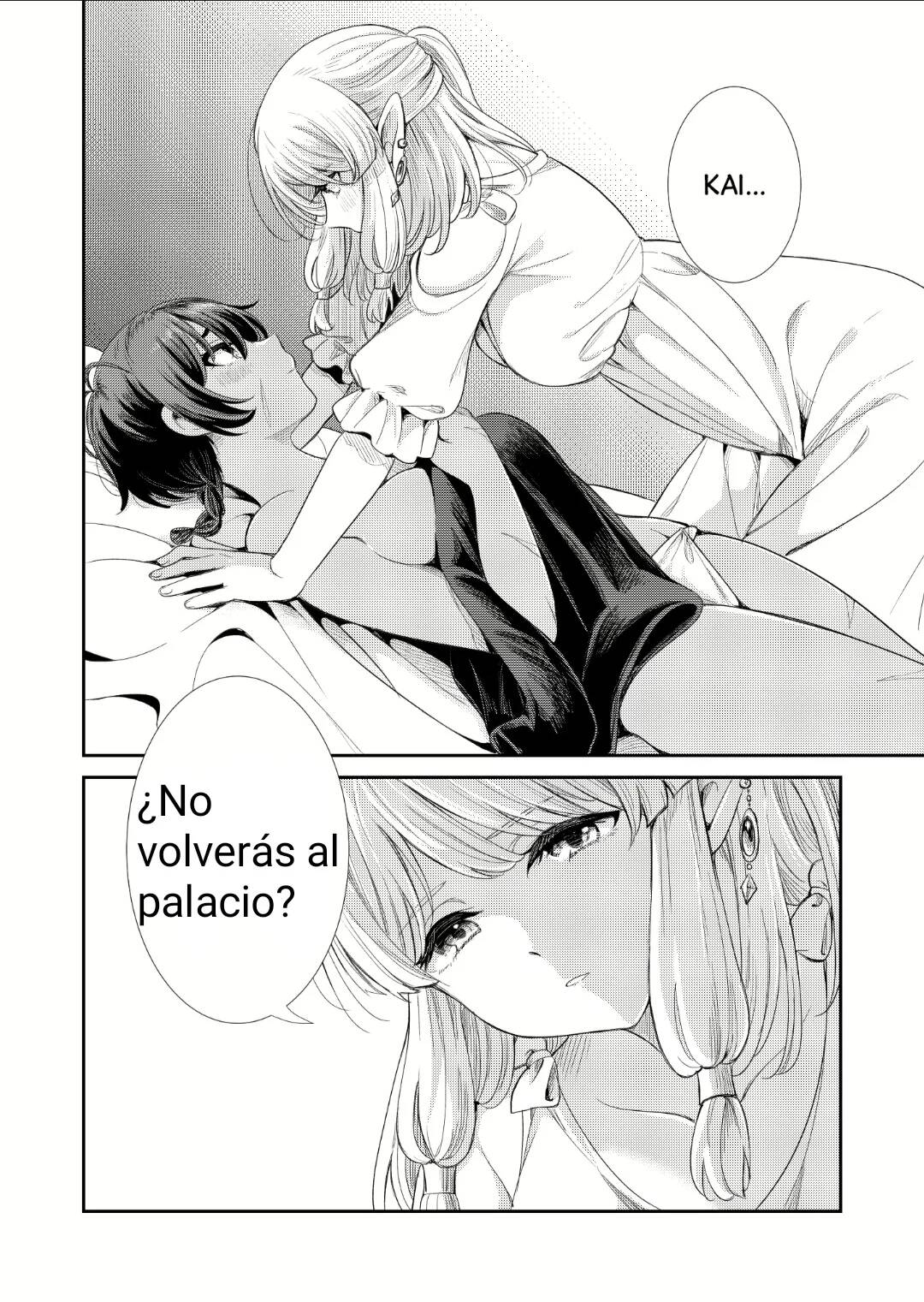 [Burakuradou (Takeshisu)] Under the Moonlit Night | Tsuki Akari no Yoru ni [Spanish] [Viva-el-yuri] [Digital] numero di immagine  13