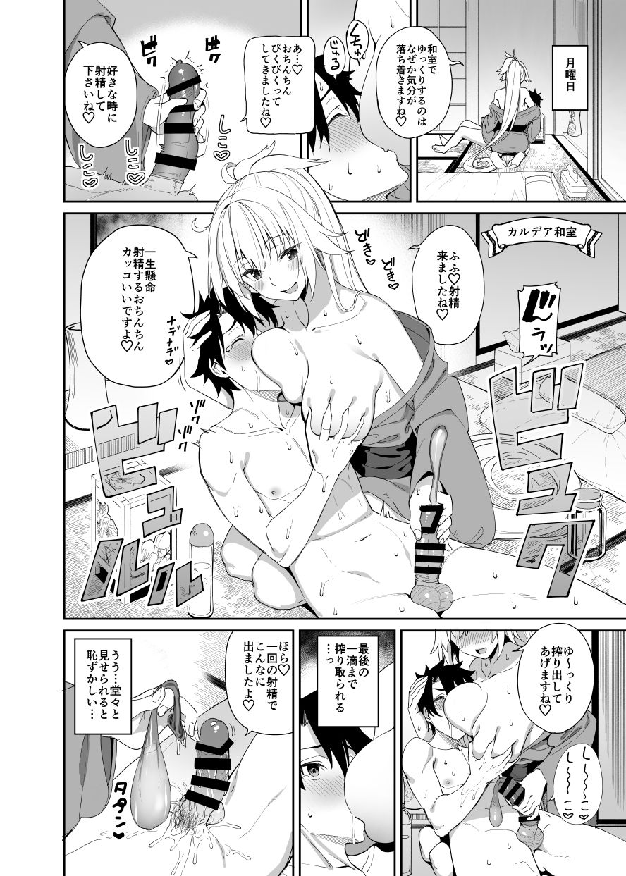 (C97) [Coffee Maker (Asamine Tel)] Jeanne to Alter no Sakusei Shuukan (Fate/Grand Order) [Sample] изображение № 5