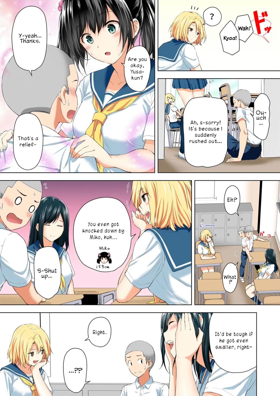 [Hachimitsu] Shinchousa 40cm, Kyou mo Omocha ni Saretemasu ~ Dekkai JK no Iinari SEX 1-2 | With a Height Difference of 40cm, I'm Being Toyed with Again Today ~ Sex Yes-Man of Huge High Shool Girls [English] 画像番号 45