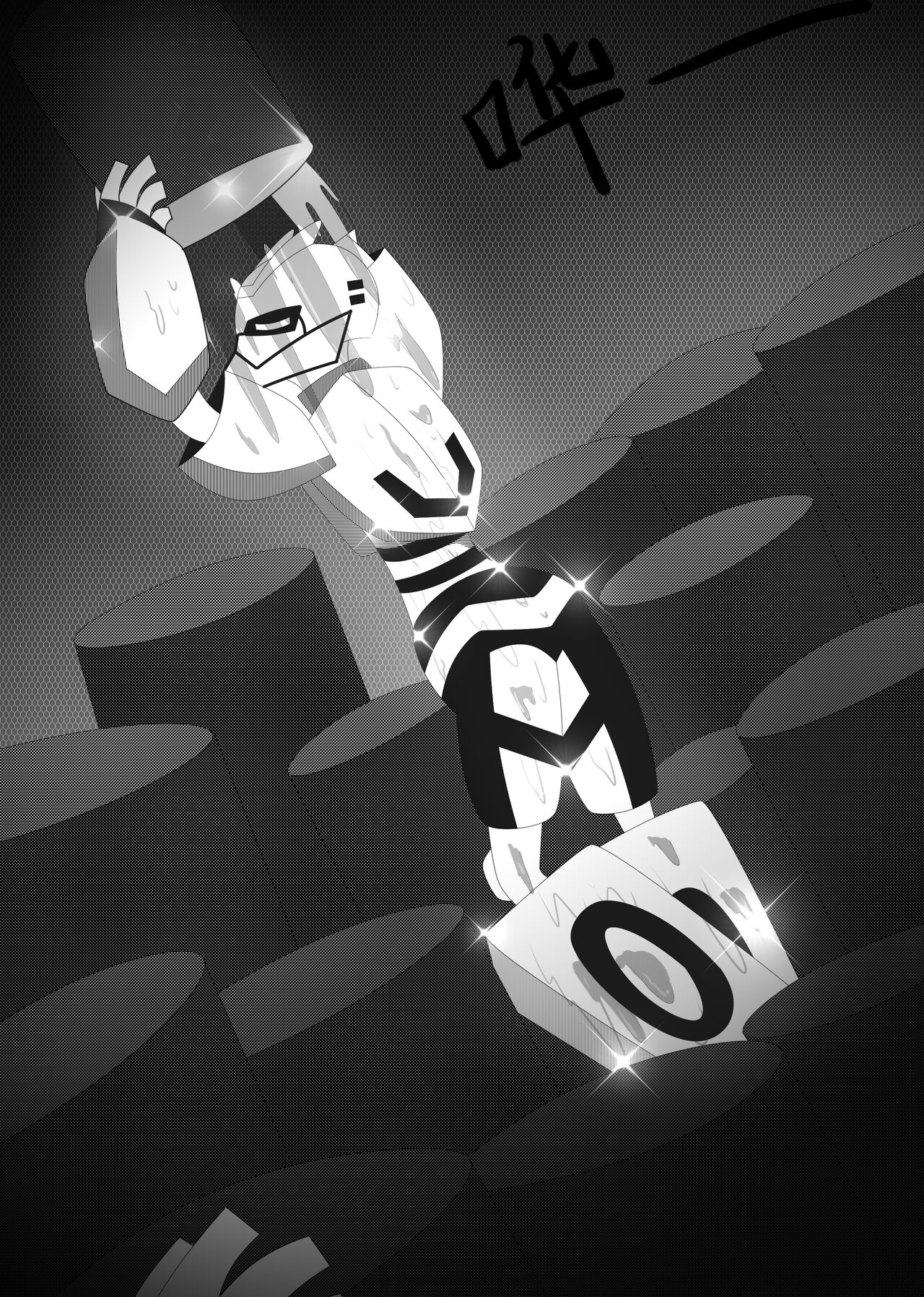 Transformers animated doujinshi《MISUNDERSTAND》beewasp R-18 图片编号 6