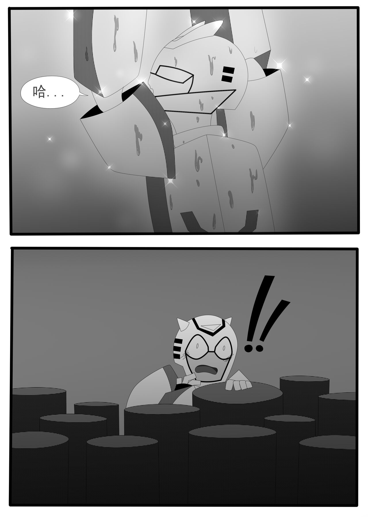 Transformers animated doujinshi《MISUNDERSTAND》beewasp R-18 图片编号 7