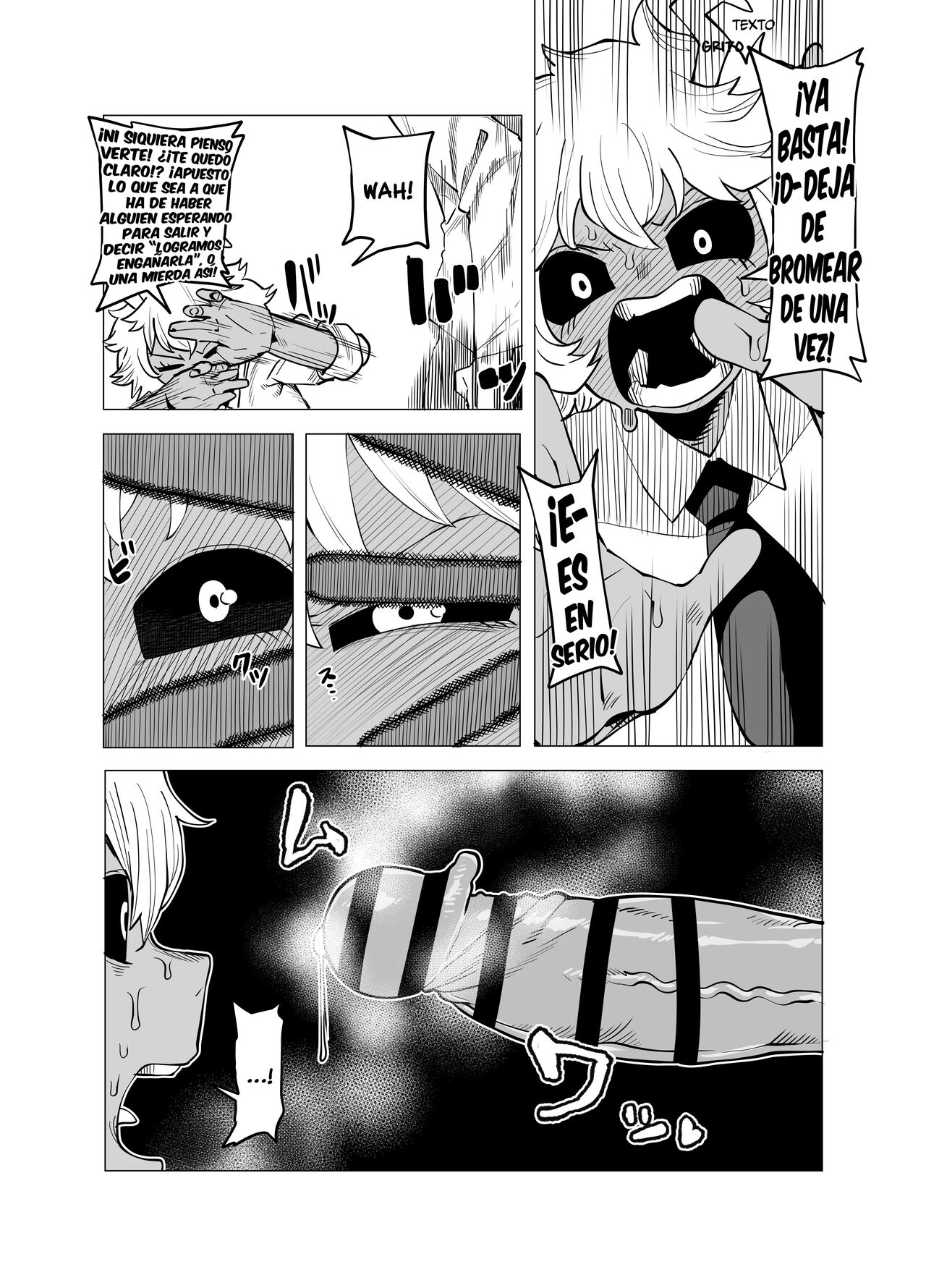 [Oekaki Kaki] Teisou Gyakuten Butsu ~Ashido Mina no Baai~ | Academia de Héroes & una Moralidad Invertida 5: ~Ashido Mina~ (Boku no Hero Academia) [Spanish] [kalock] 画像番号 4