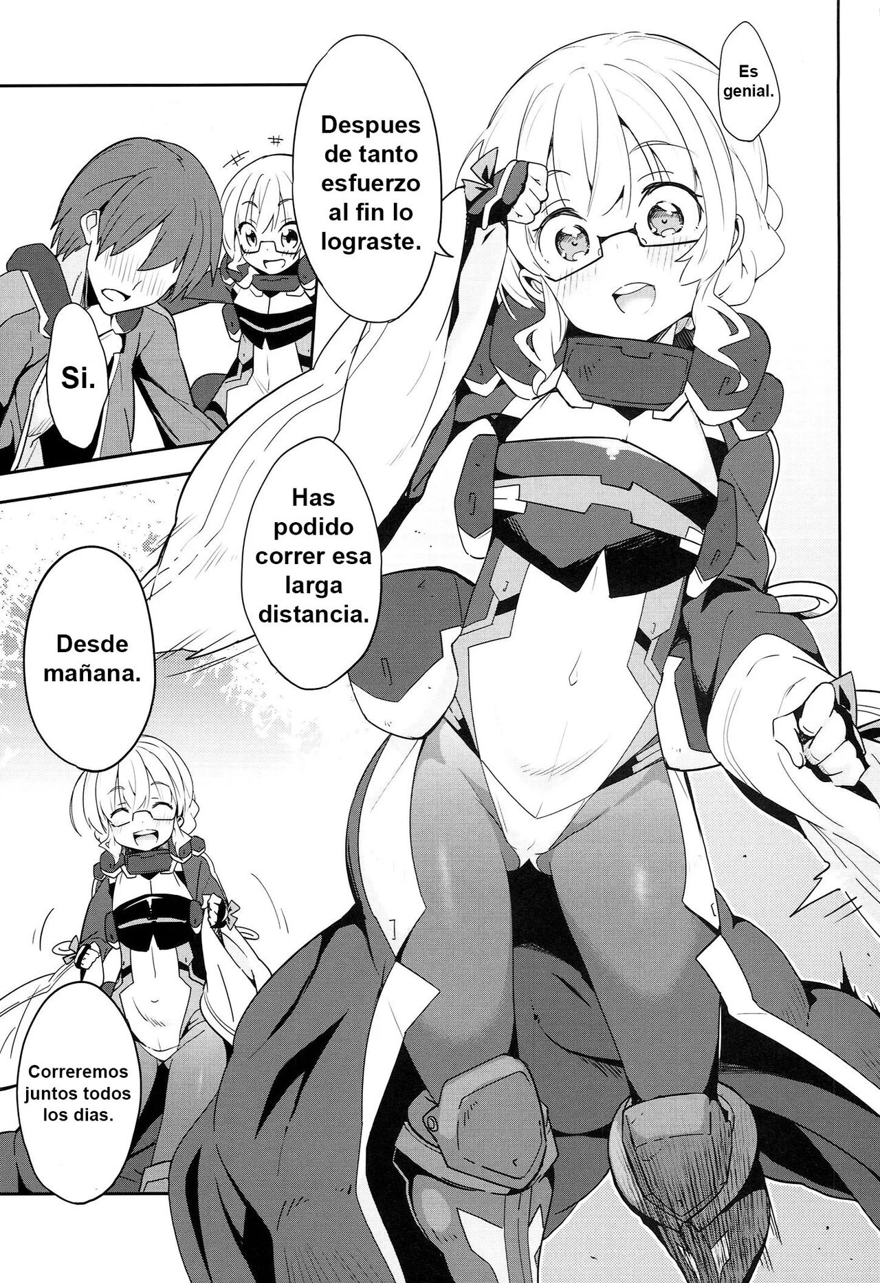 (Dai 7 Kai Chikashiki Shinkou no tame no Doujinshi Kouzu Kai) [Parin to Wareru (Neyonsan)] Douse Nakadashi suru kuse ni (Kyoukai Senjou no Horizon) [Spanish] [Gato Oscuro] image number 2