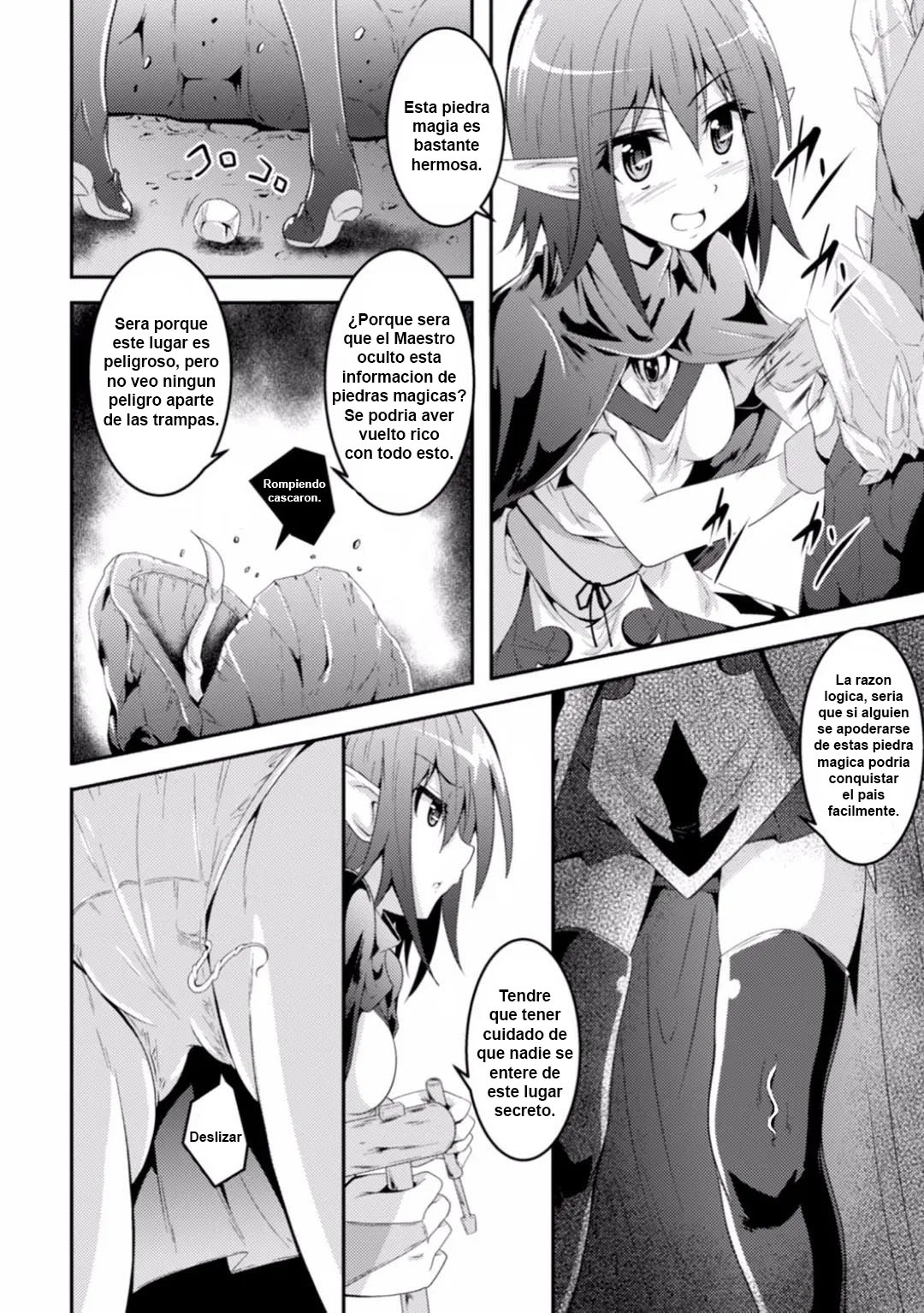 [Fumihiro] Kisei Shokushu ni Ubawarete (Shokushu ni Kisei Sareshi Otome no Karada Vol. 1) [Spanish]  [Gato Oscuro] [Decensored] [Digital] image number 4
