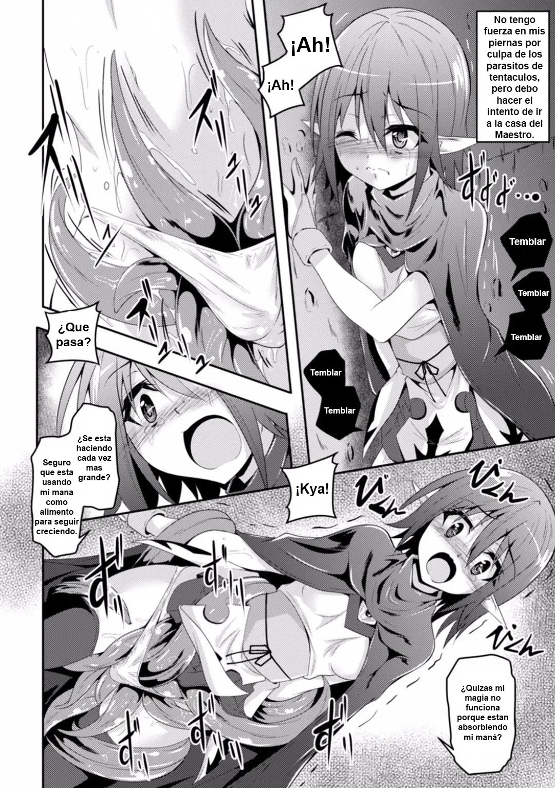 [Fumihiro] Kisei Shokushu ni Ubawarete (Shokushu ni Kisei Sareshi Otome no Karada Vol. 1) [Spanish]  [Gato Oscuro] [Decensored] [Digital] image number 10