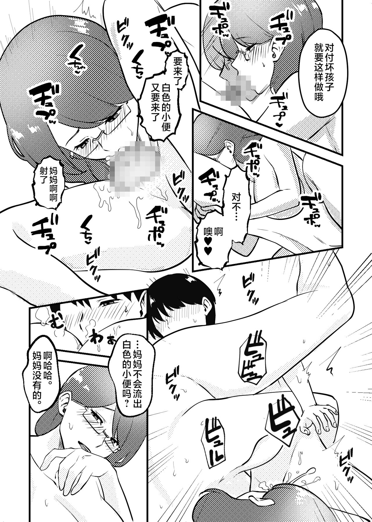 [Maria Planet (Katano Chika)] Mama to Musuko ga Mujintou de Love Love Sex suru Hanashi [Chinese] 图片编号 12